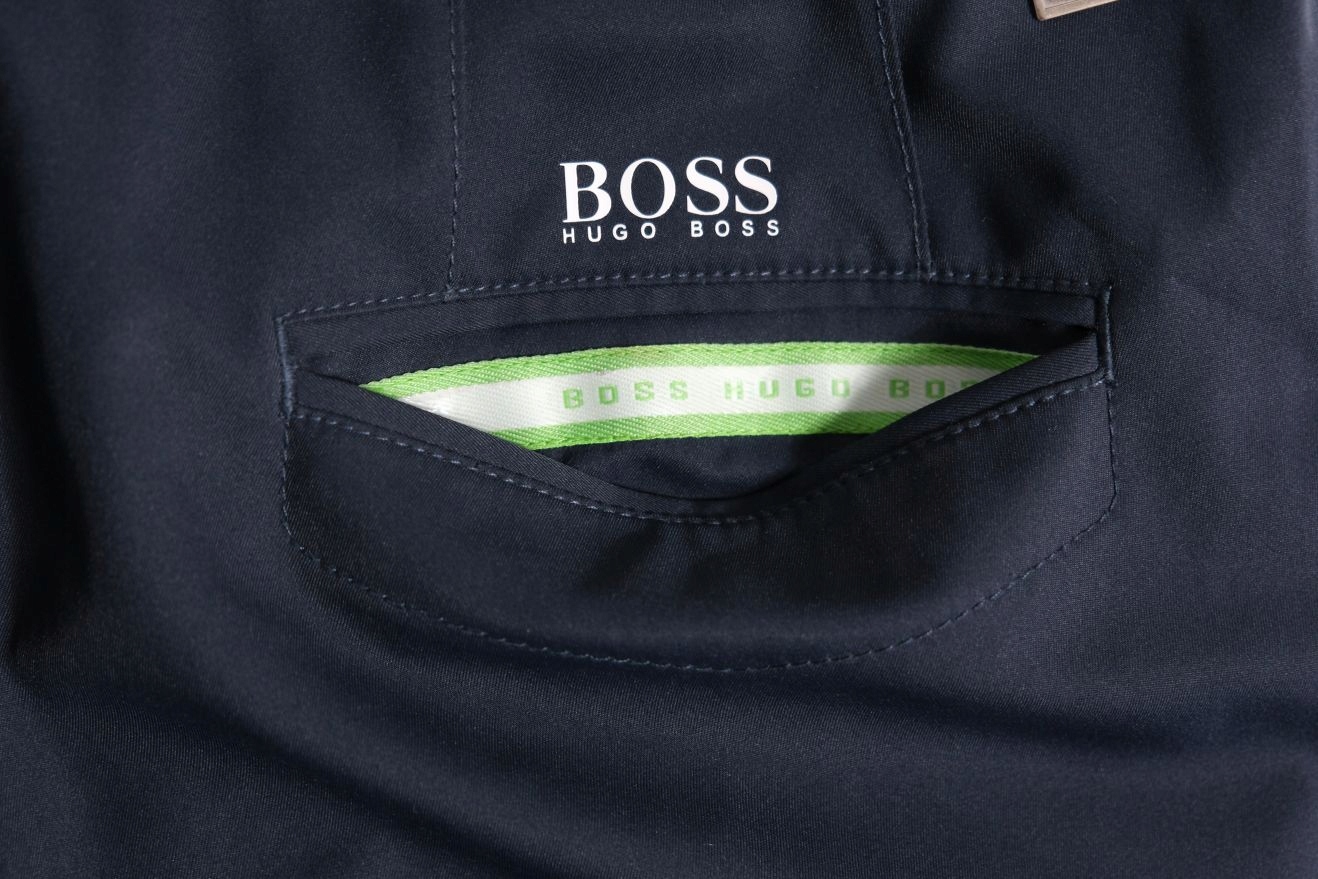 HUGO BOSS GREEN__SPODNIE CHINO GOLF SLIM FIT__50 Kolor dominujący odcienie niebieskiego