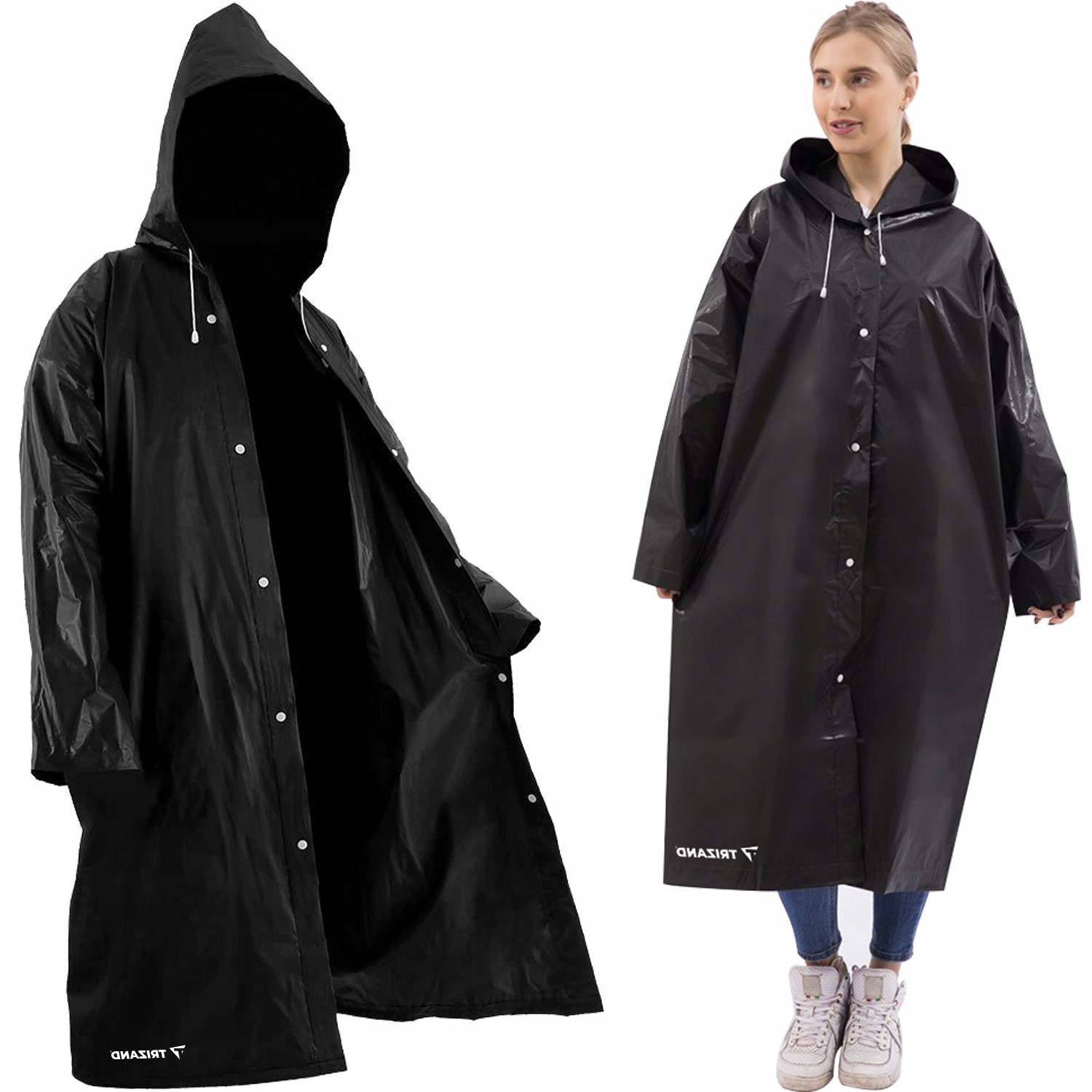 PŁASZCZ PRZECIWDESZCZOWY UNIWERSALNY PELERYNA DUŻY