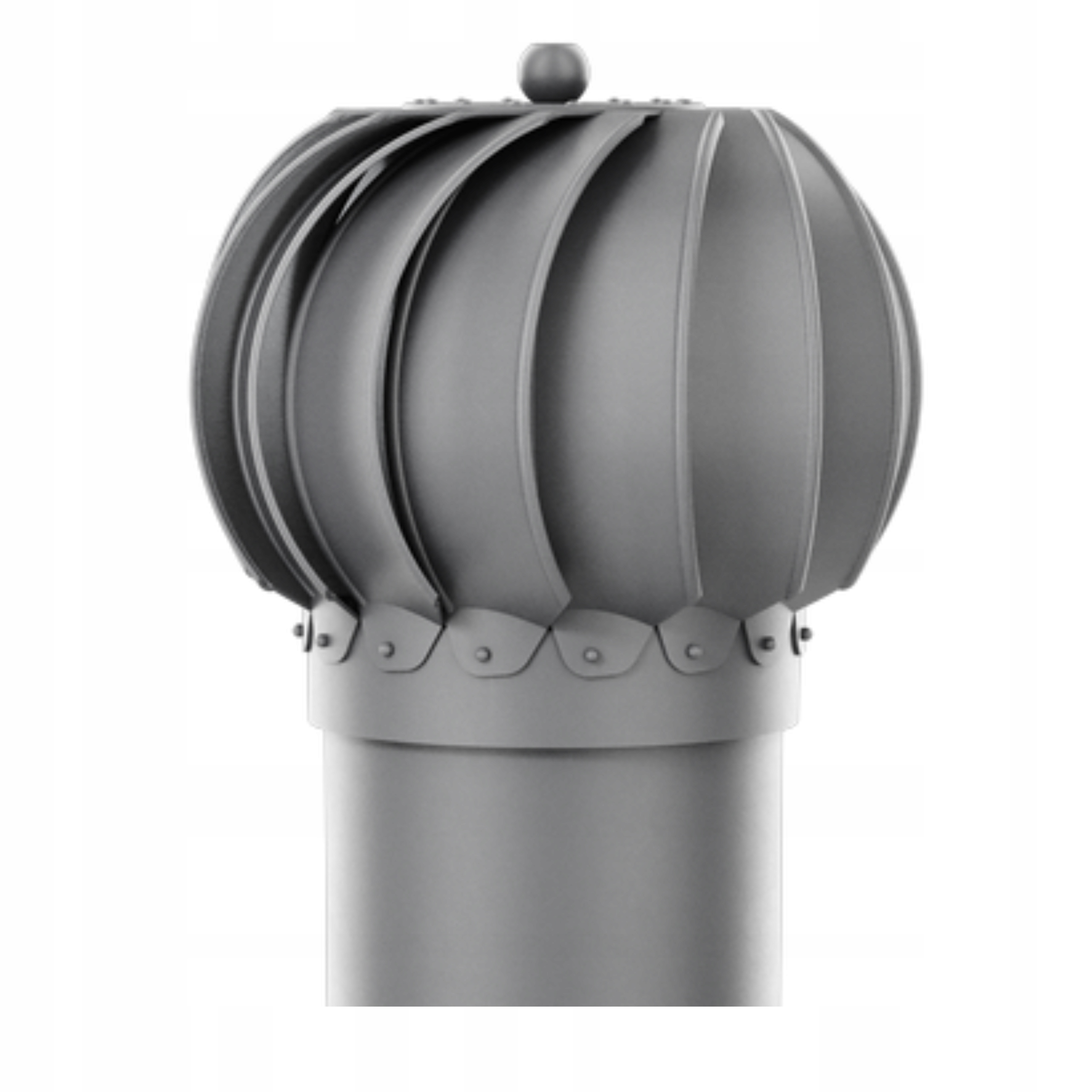 Komínová vložka Do Ventilace kulová Otočná fi150 Grafit 7024