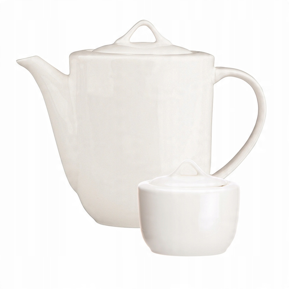 

Porcelanowy Dzbanek Do Herbaty I Cukiernica Zestaw