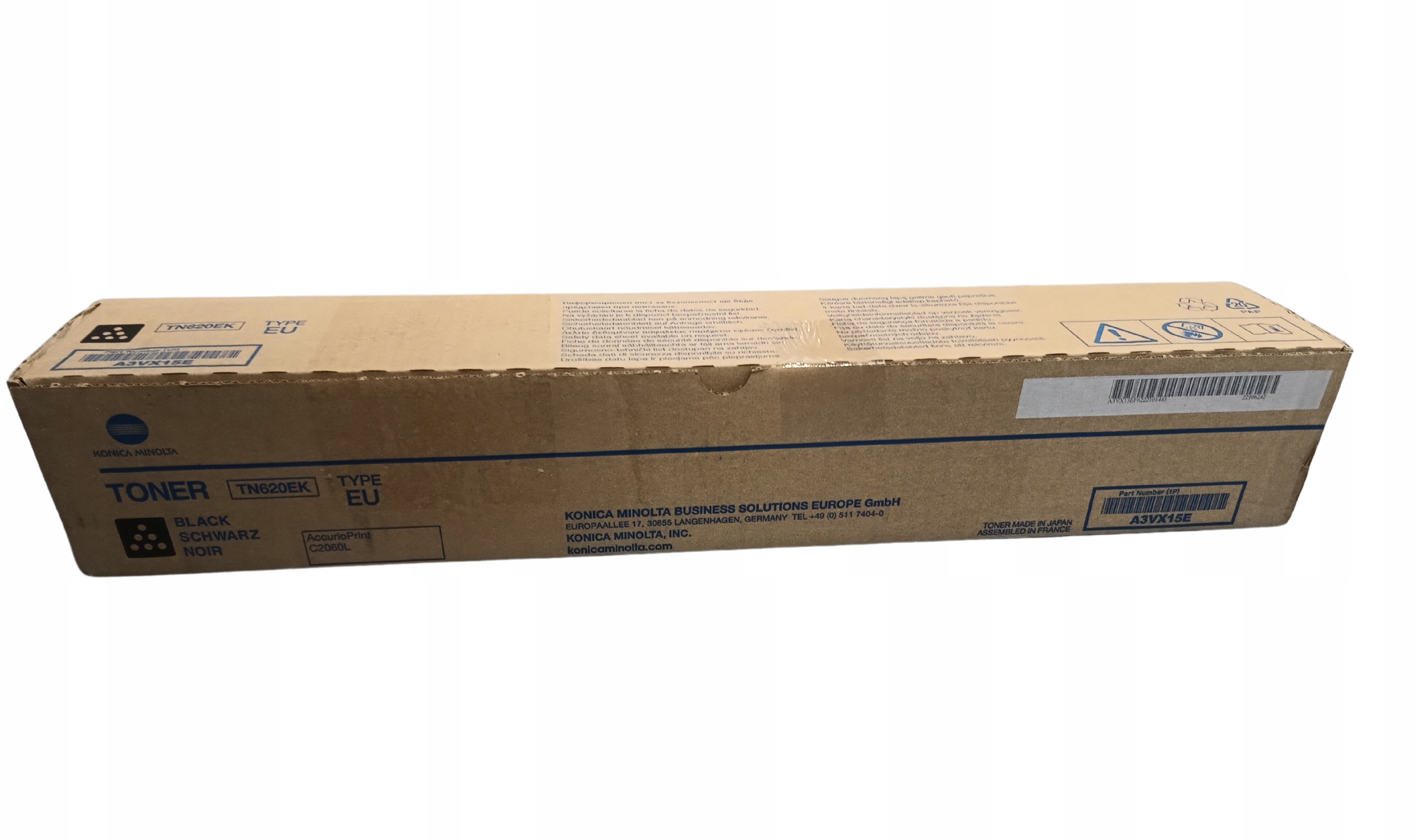 Toner Konica Minolta TN-620 A3VX15E K Originál Black C2060L