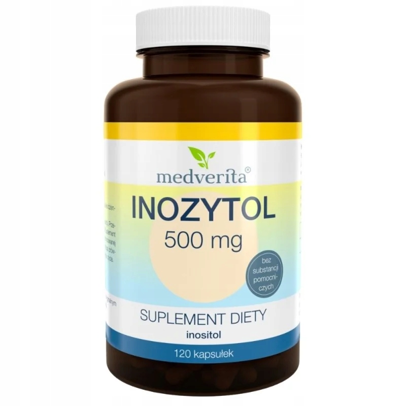Medverita Inozytol 500 mg 120 kapsułek