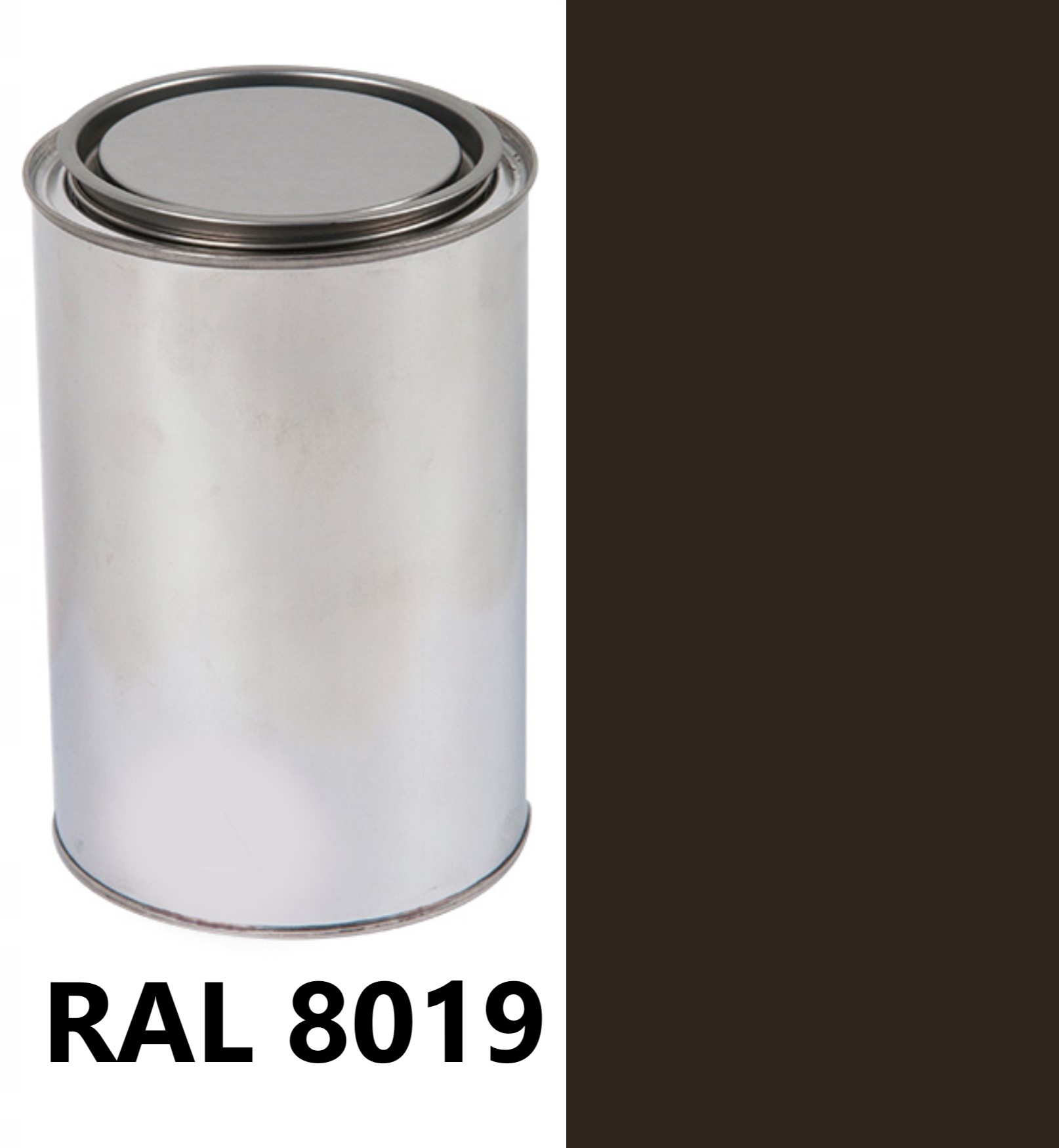 

Ral 8019 Brązowo Szary Farba Olejna Alkidowa 1L