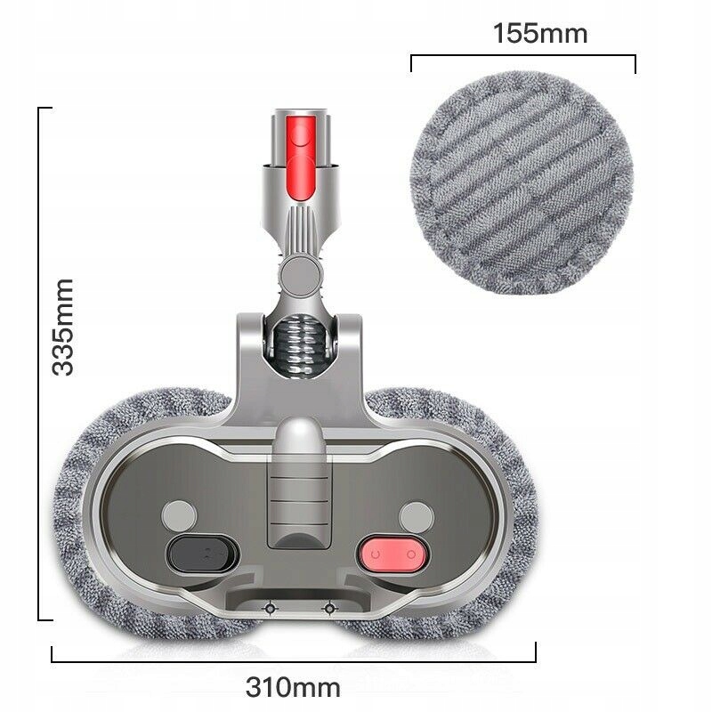 MOP GŁOWICA DO ODKURZACZA DYSON V7 V8 V10 V11 Model Elektryczna głowica mopa z podkładki