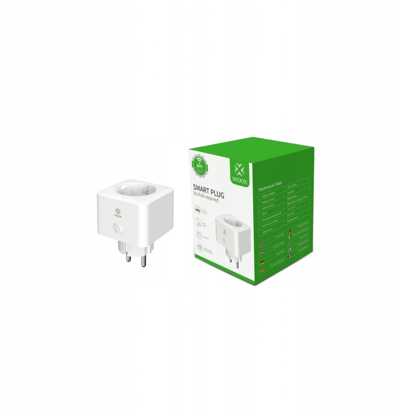 

Woox R6087 Inteligentna wtyczka Ue WiFi