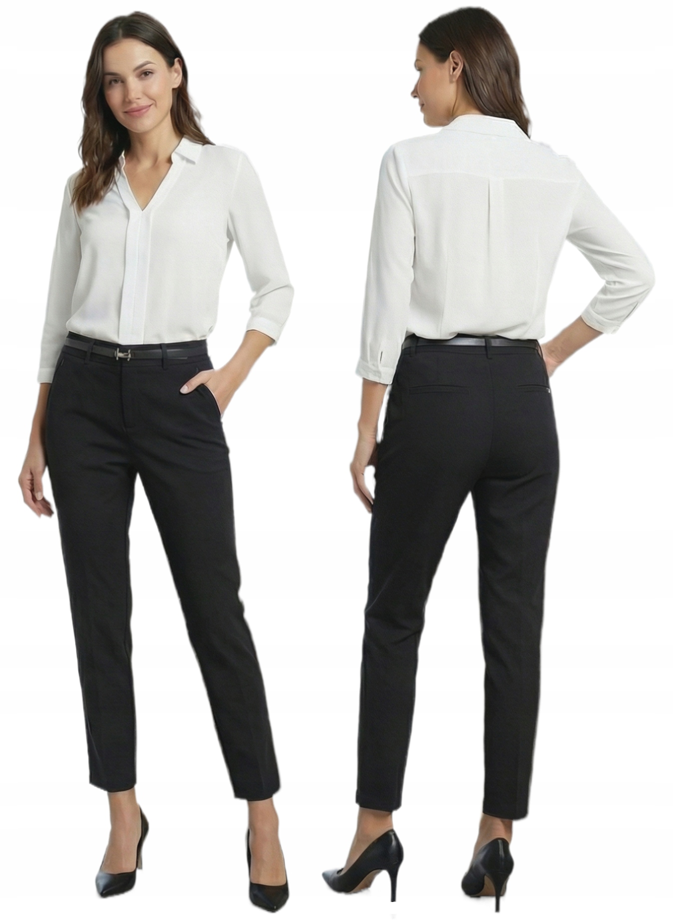 Elegantní Dámské Doutníkové Kalhoty Freesia 7/8 4XL