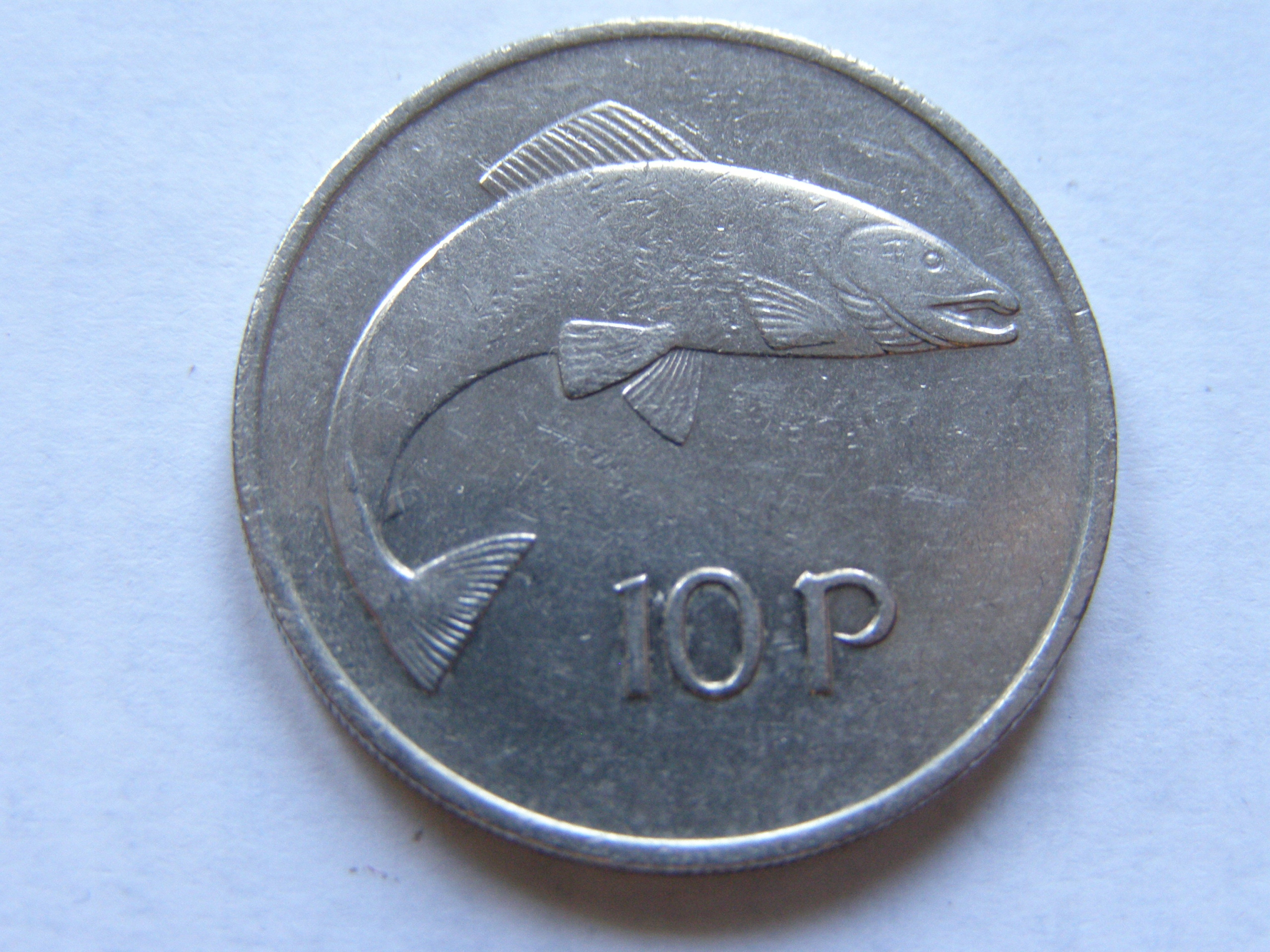IRLANDIA EIRE 10 PENCE 1975 ROK !!!!!!!!!!!!! 0181