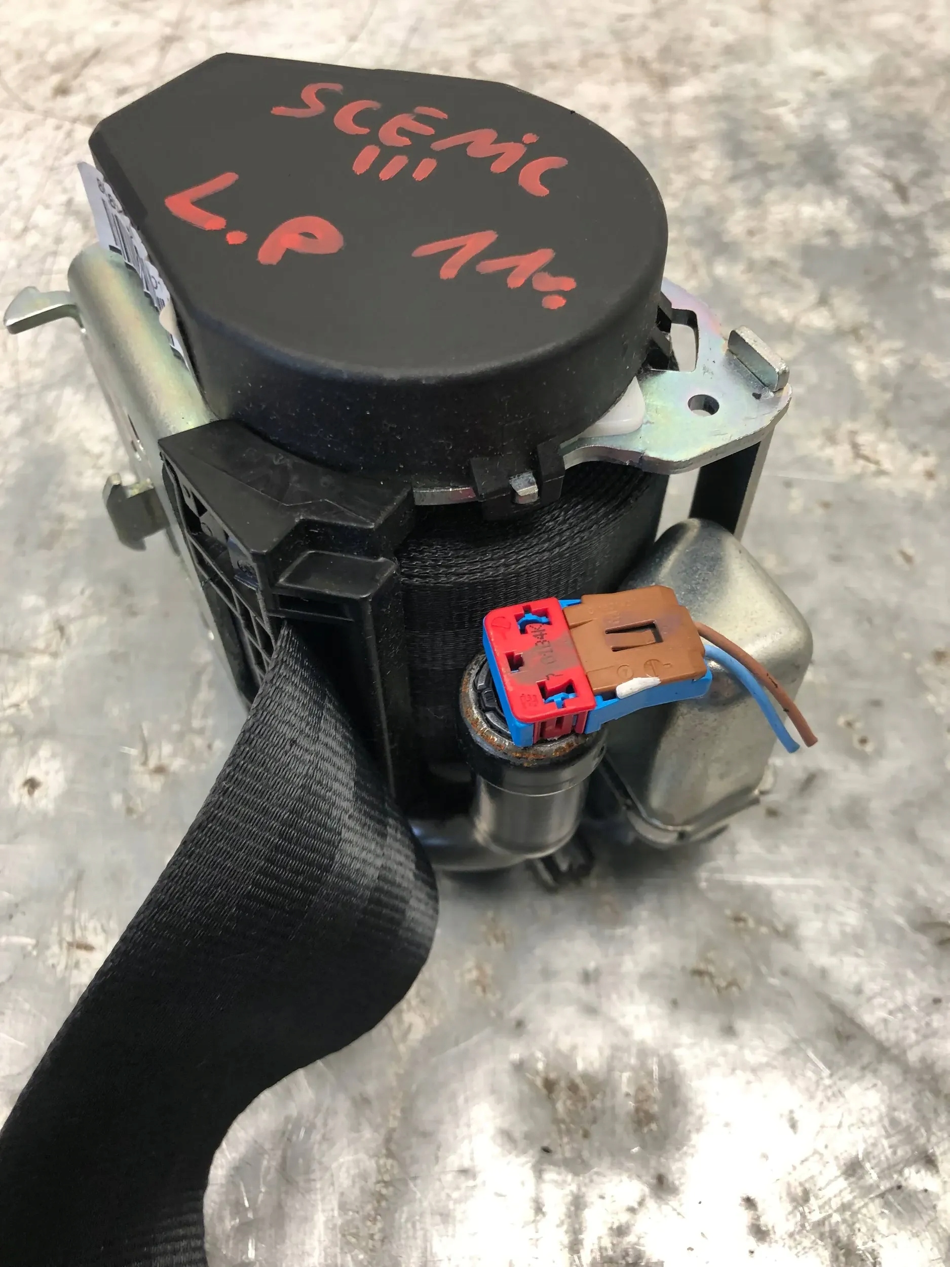tension belt safety left front RENAULT SCENIC III 868850012R