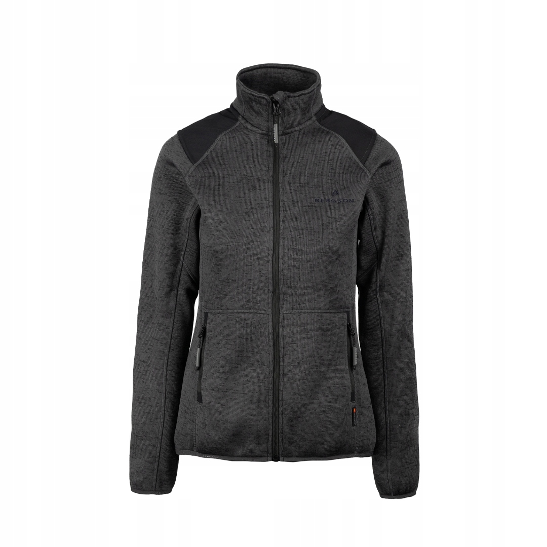 Bluza Polarowa Damska Bergson Warmpile Kova Black rozmiar S
