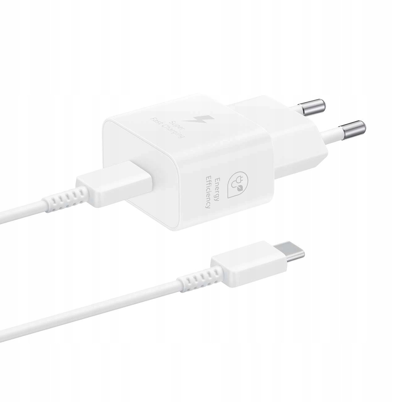 Síťové nabíjení Samsung EP-T2510XW 25WFast Charge kabel Usb-c/usb-c bílý/whit