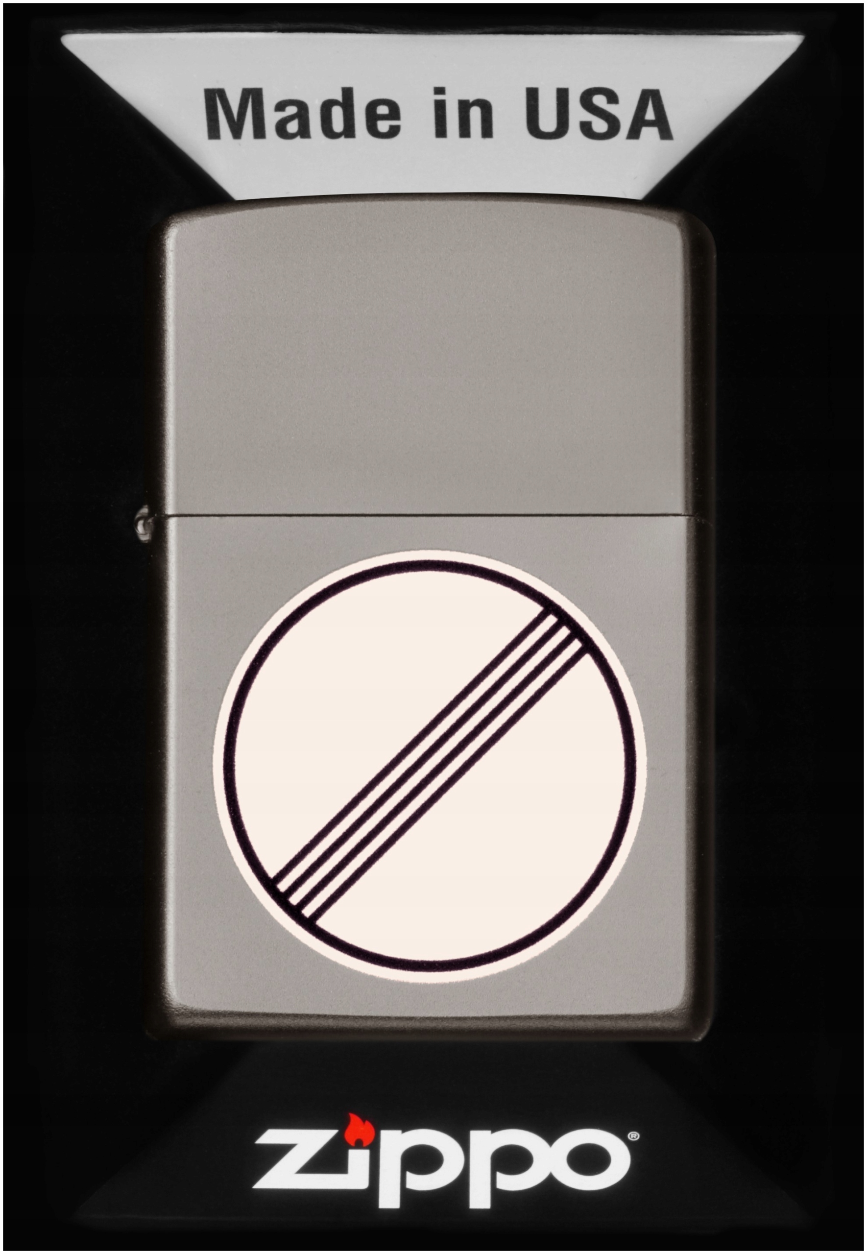 Zapalovač Zippo Autobahn Design 60007381 Větruodolný benzínový