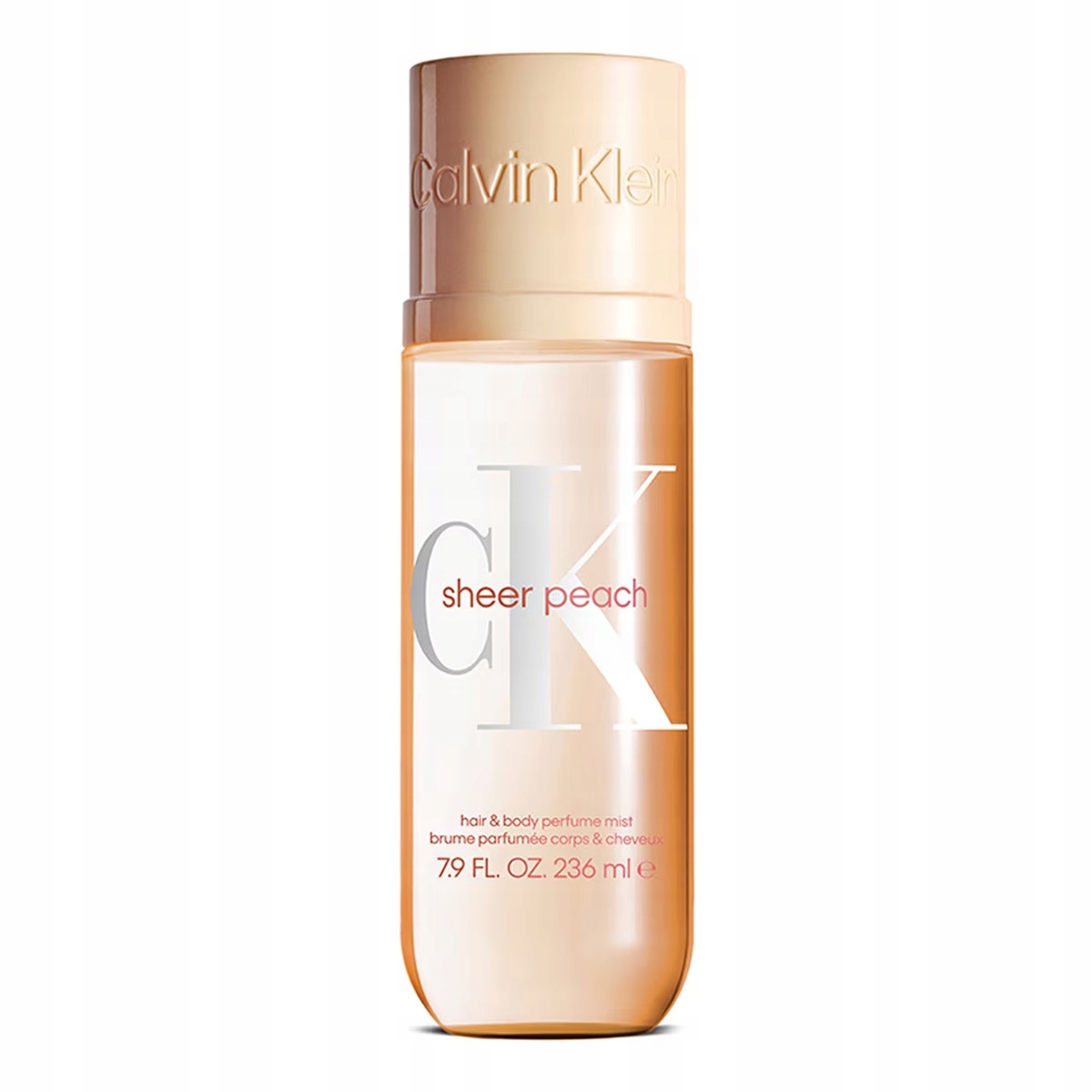 Calvin Klein Sheer Peach 236 ml mgiełka do ciała i włosów