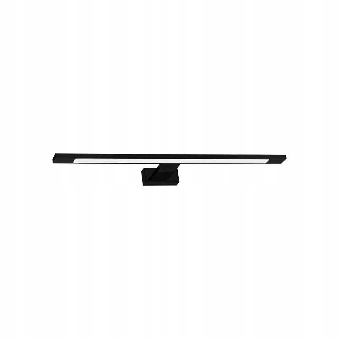 Nástenné svietidlo Shine Black 60 cm 12 W Led