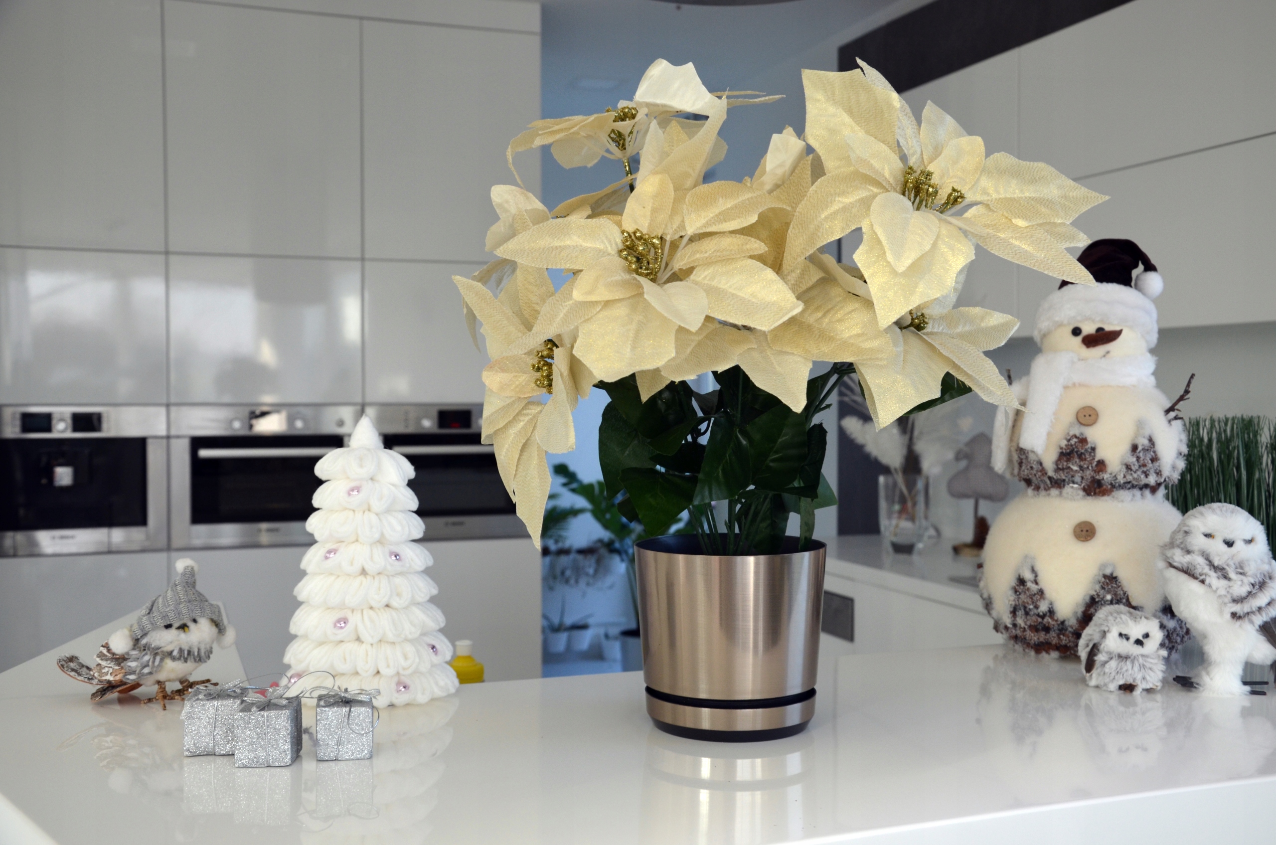 Doniczka DEKOR śr. 21 cm kolor stal Marka Kerd