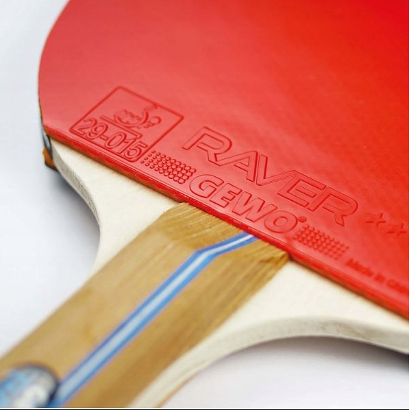 ZESTAW 2X RAKIETKA DO TENISA STOŁOWEGO GEWO 3X PIŁKA GEWO + POKROWIEC Model Rave Speed