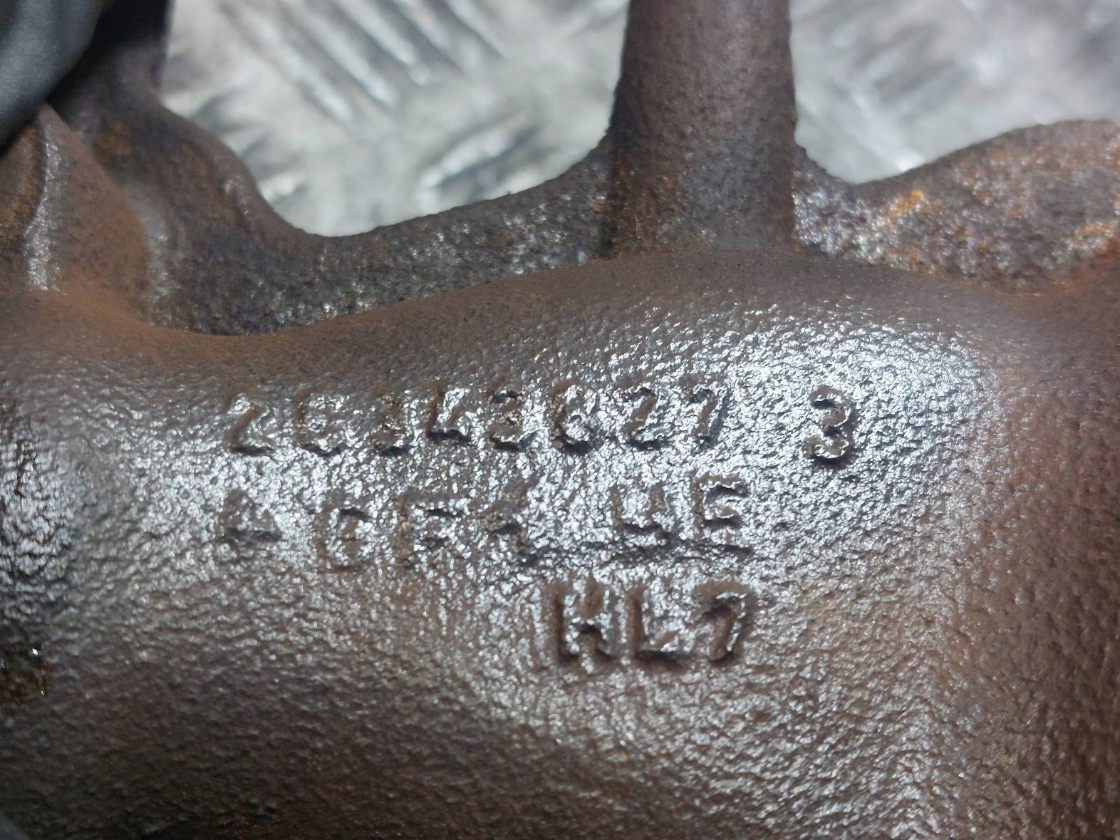 catalyst PUSTY OPEL COMBO C LIFT 25343827 13106917