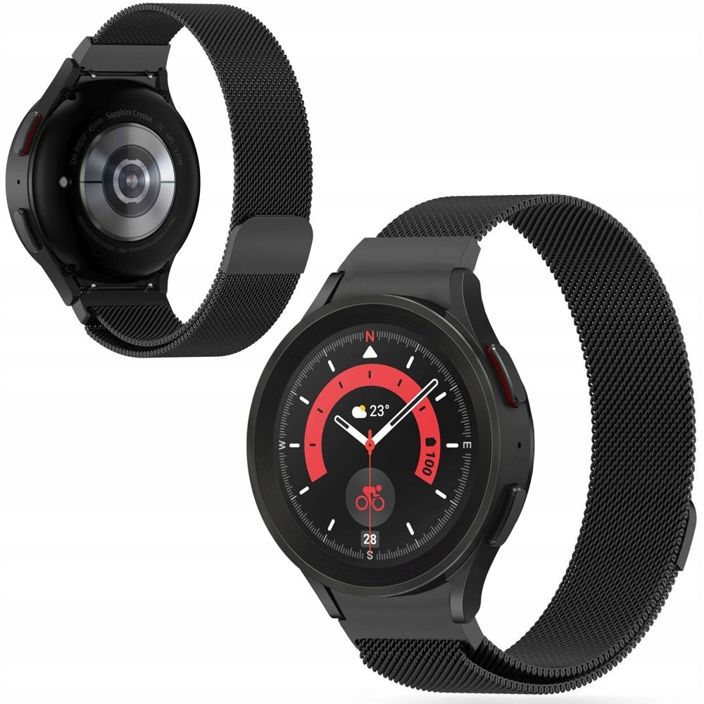 

Bransoleta Siatka do Galaxy Watch 5 Pro 45mm Black