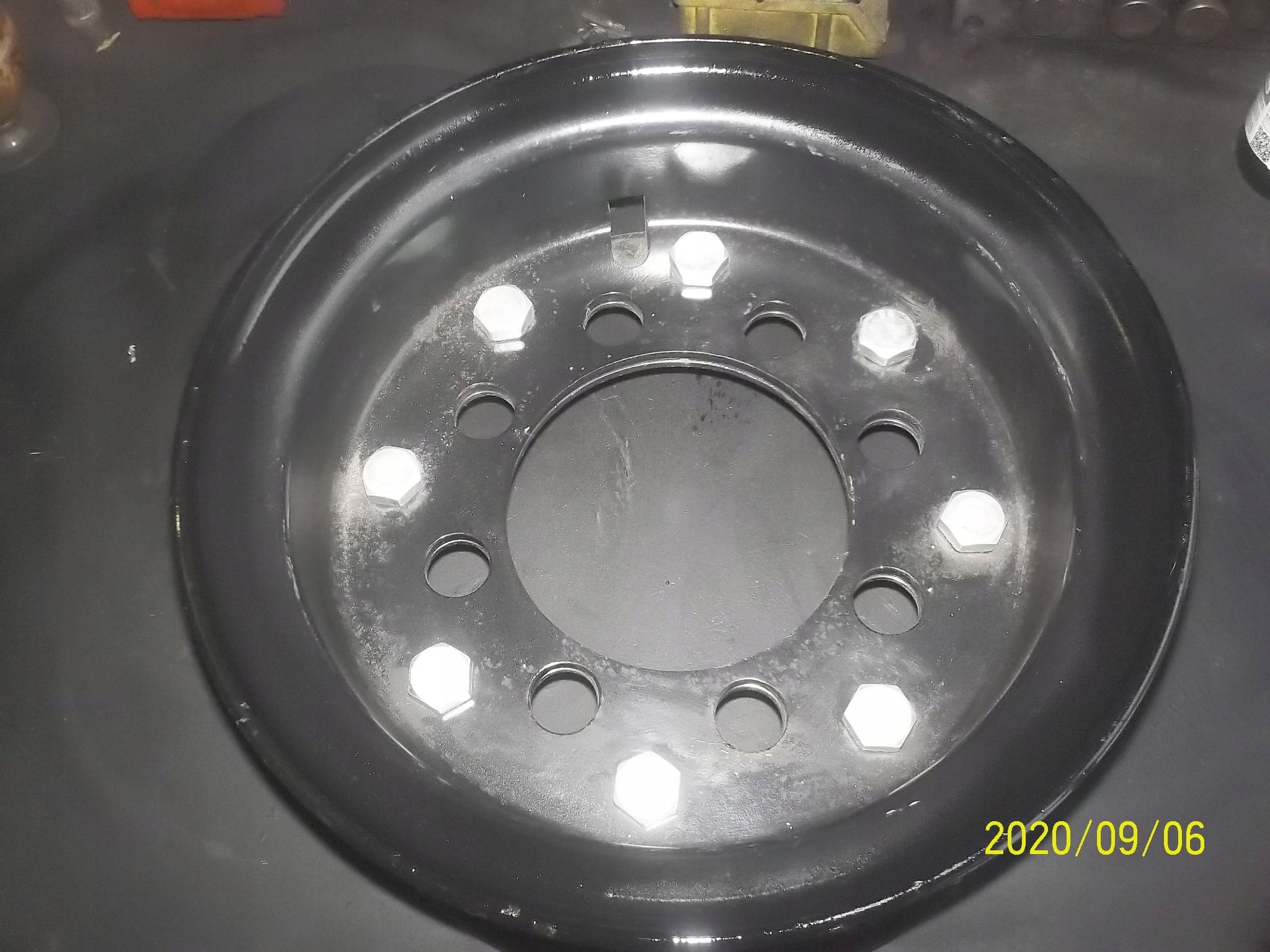 01 - Обод вилочного погрузчика Toyota для шины 7.00-12