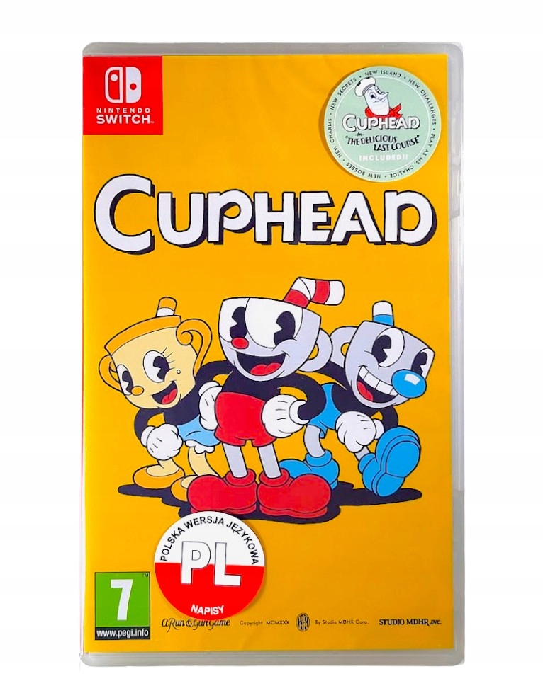CUPHEAD / GRA NINTENDO SWITCH / KARTRIDŻ / POLSKIE NAPISY PL