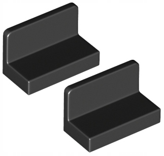 

Lego Panel 1x2x1 Czarny (4865/26169/6146220) x2