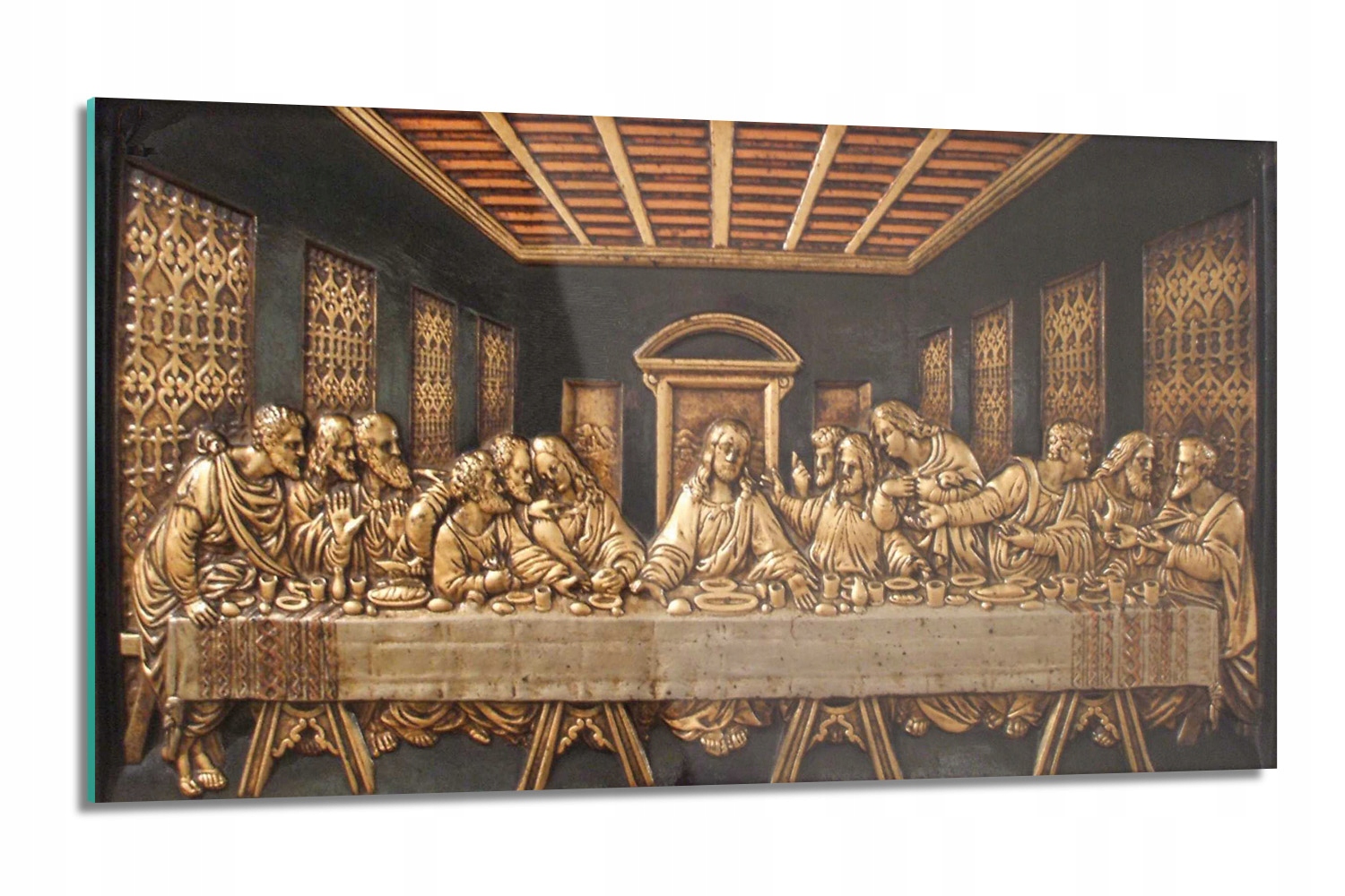 skleněná deska Poslední večeře moderní 120x60