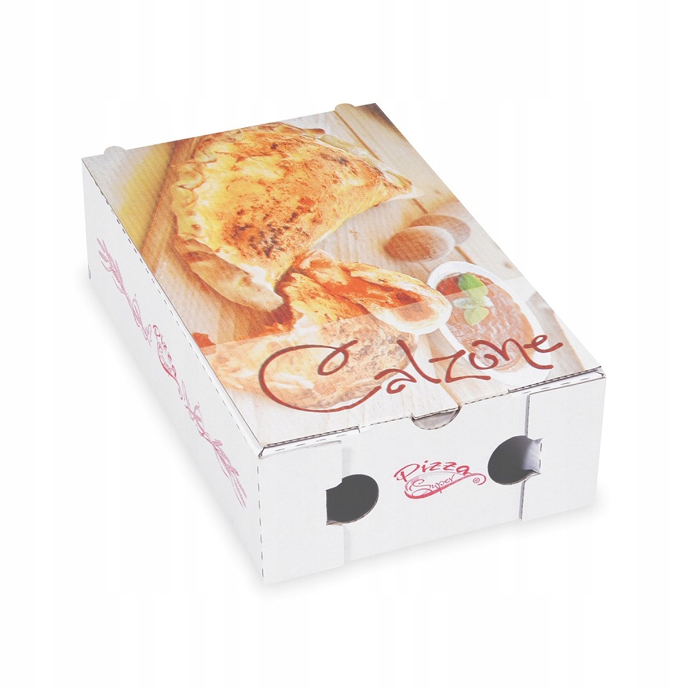 Pizza krabice Calzone 28 x 17 x 7,5 cm 100 ks