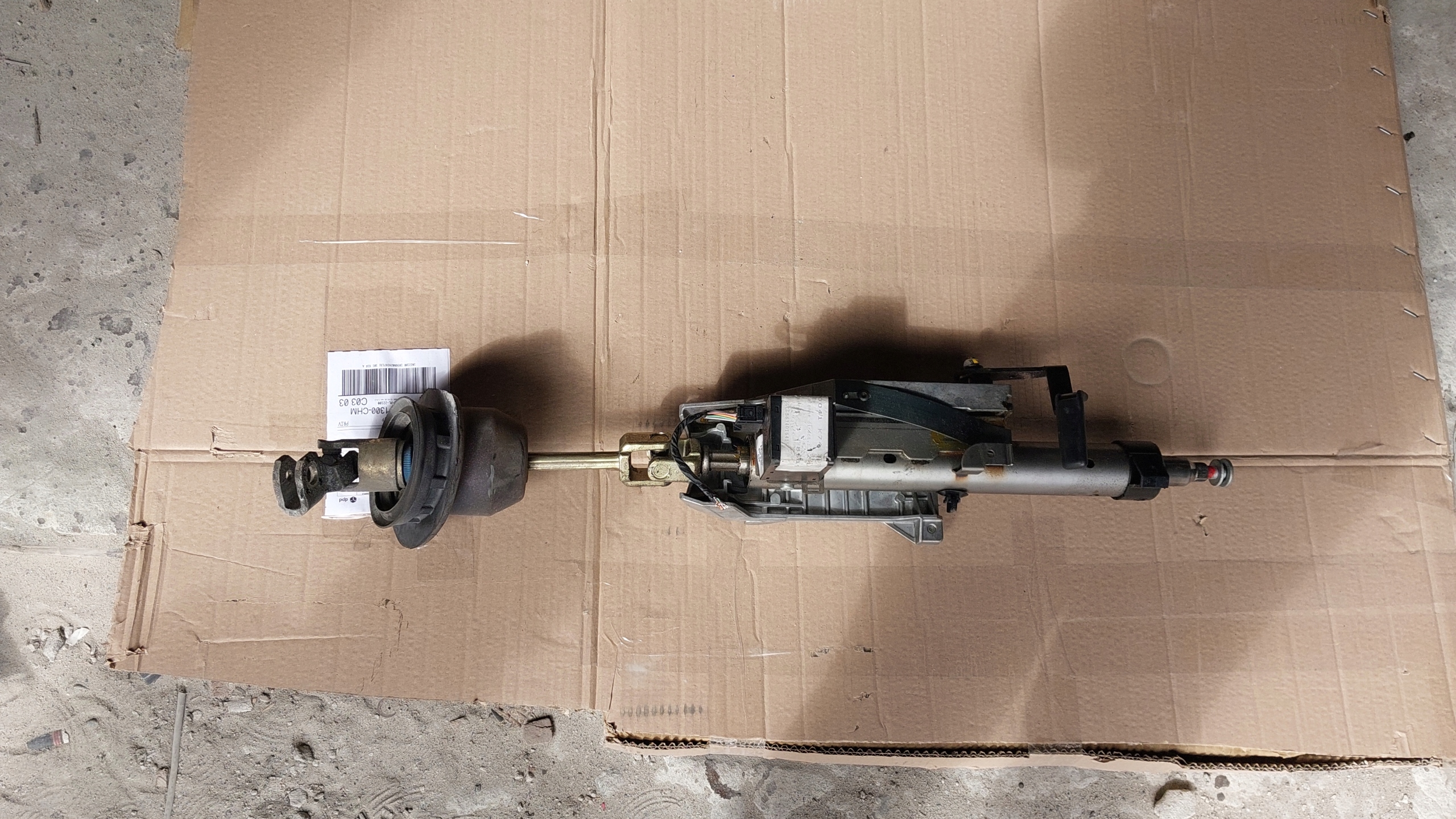 blocking steering wheel rod LAGUNA II 8200020613 8200468515 KOMPLET