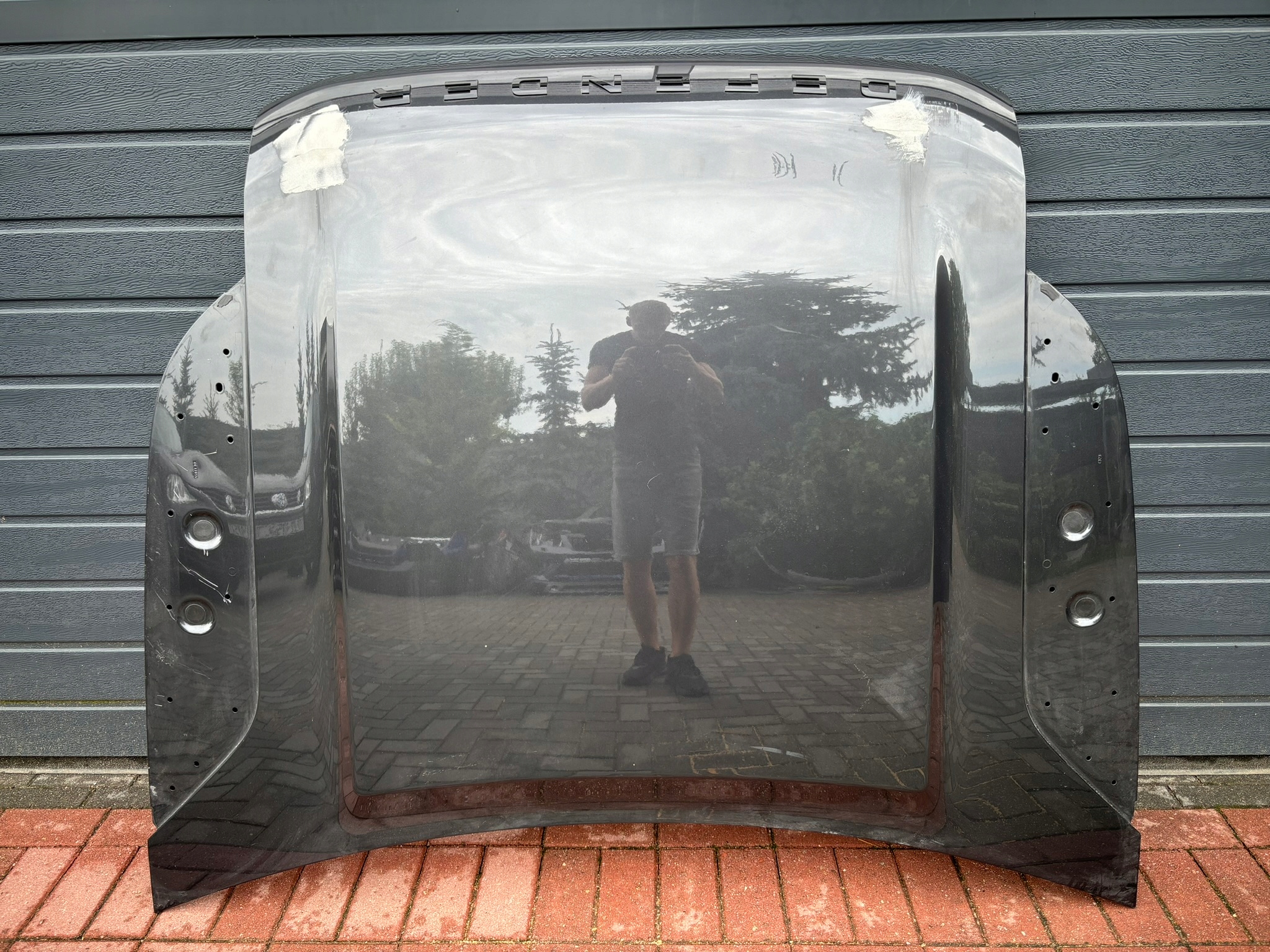 Motorhaube Land Rover Defender LA Bonnet Hood - Thumbnail 1