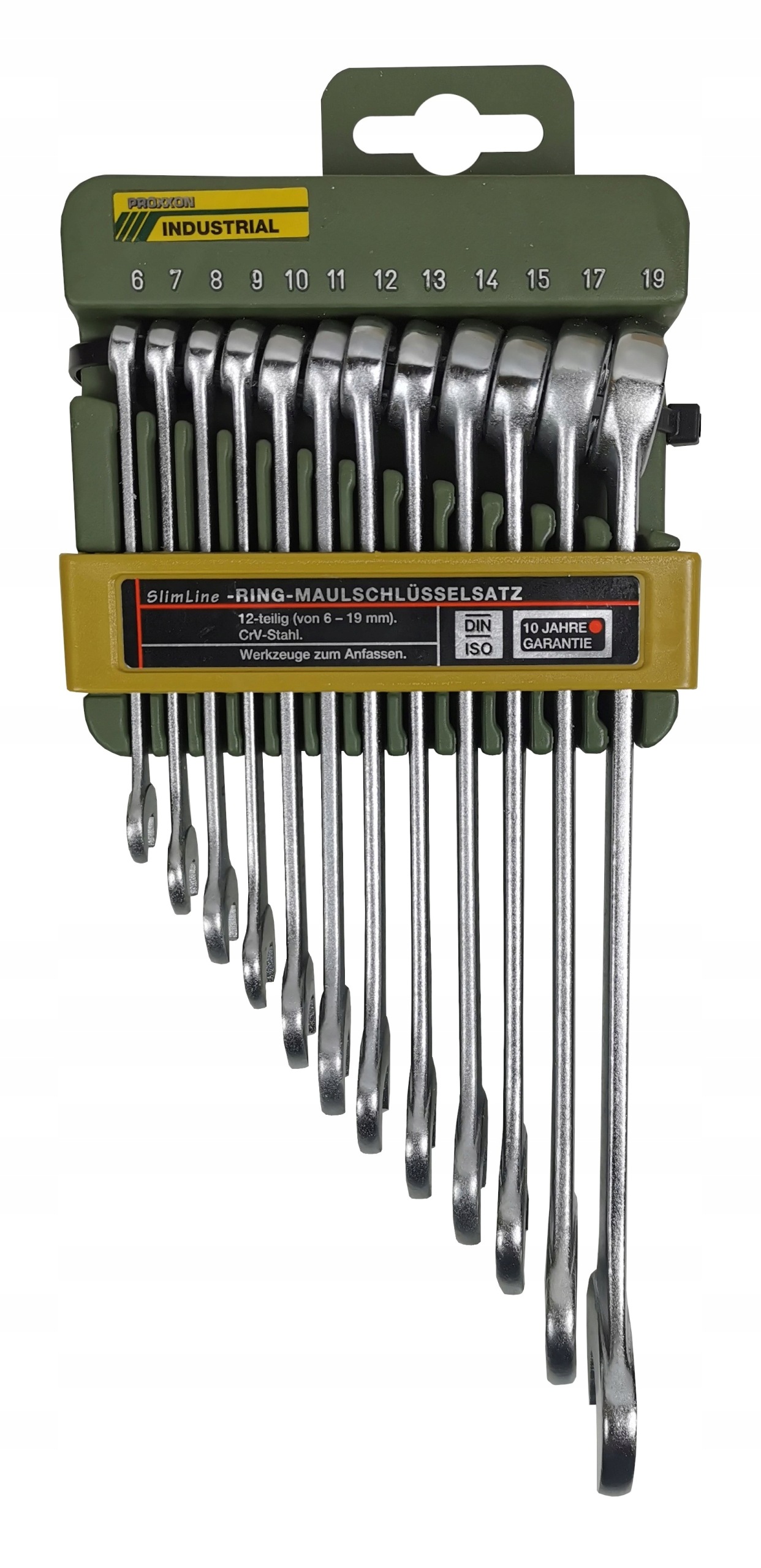 Proxxon 23820 Zestaw kluczy SlimLine 12 elementów 6-19 mm