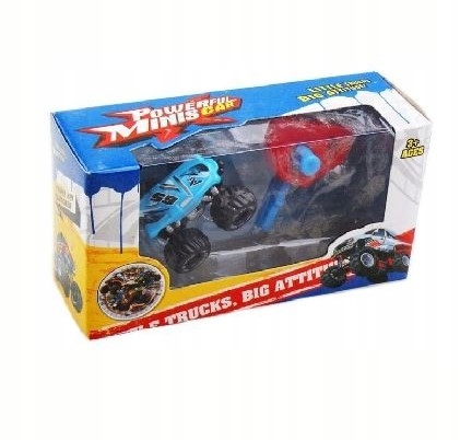 

Mini autko Monster Truck wystrzeliwane kluczem