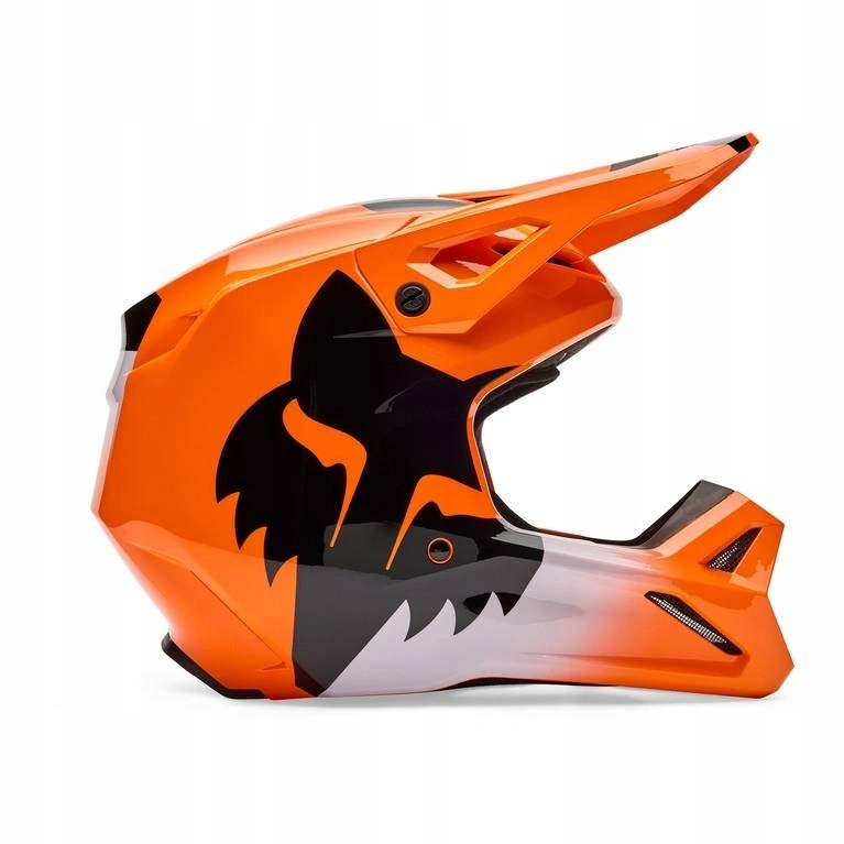 Motocyklová prilba Fox V1 Shield Fluo Orange oranžová fluo čierna Darčeky