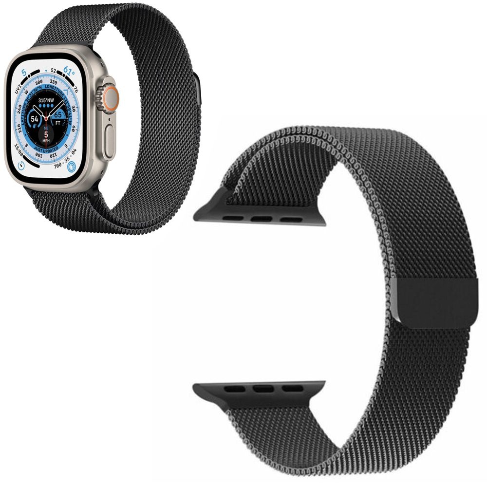 Tech- Protect Milaneseband Apple Watch 8 9 10 11 Se Ultra (44 45 46 49 mm)