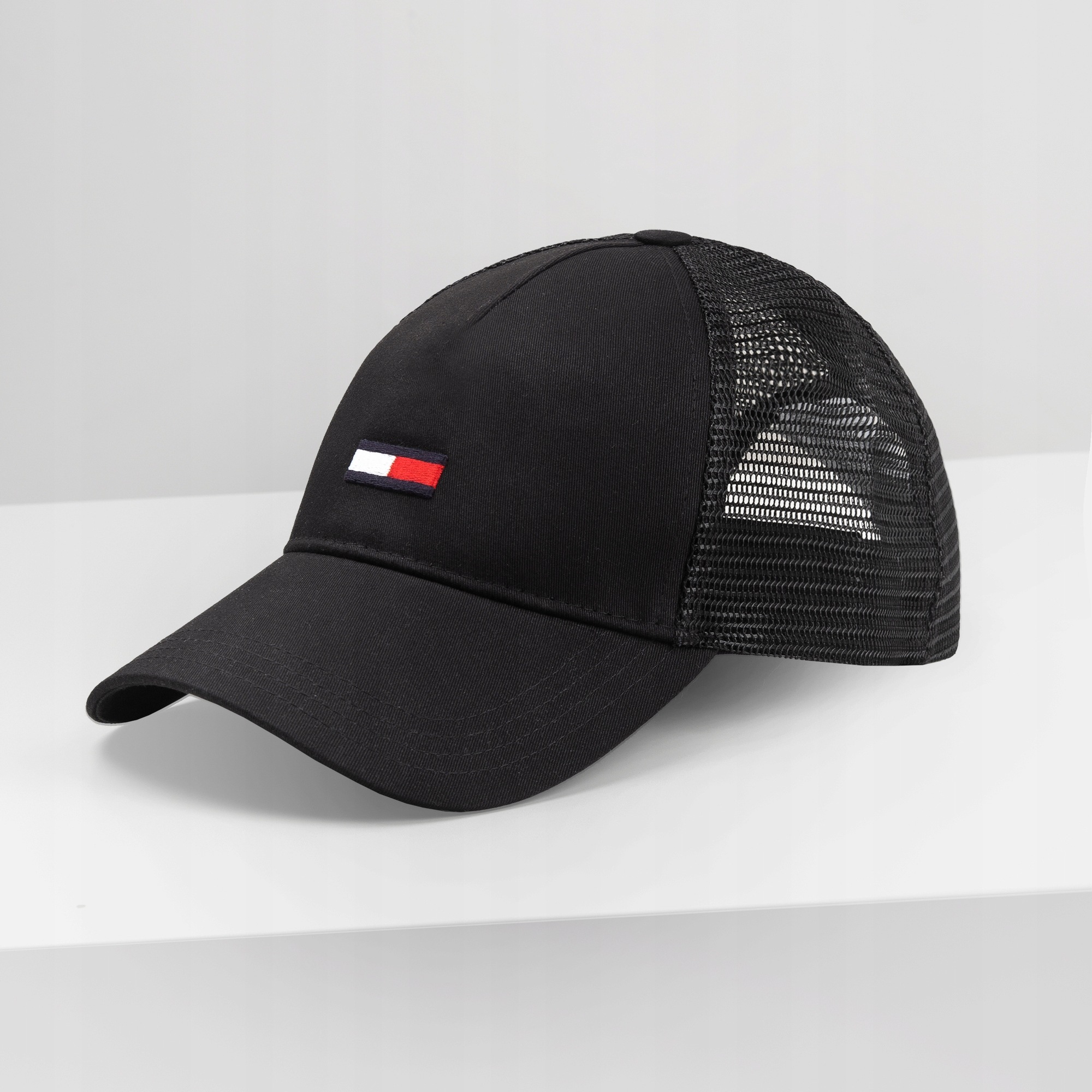 Tommy Hilfiger Jeans Čepice Pánská baseballová čepice AM0AM12425 Černá