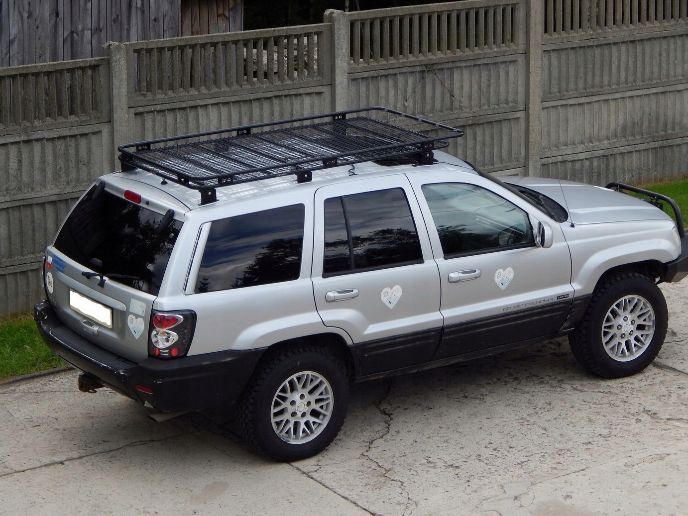 BAGAŻNIK DACHOWY JEEP Grand Cherokee WJ Z SIATKĄ Model JEEP WJ z siatką