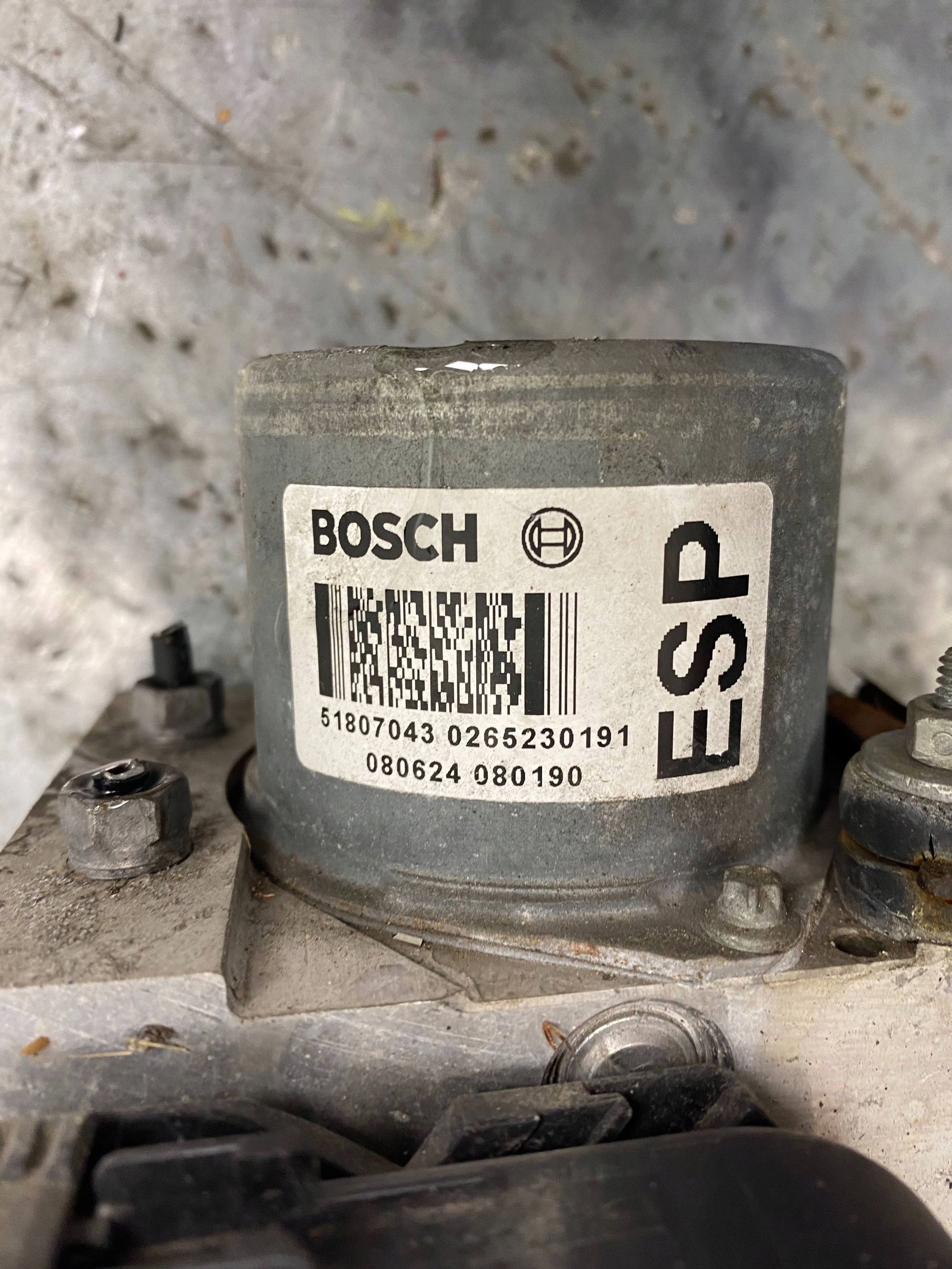 ALFA ROMEO MITO brake booster control unit ABS 51807043