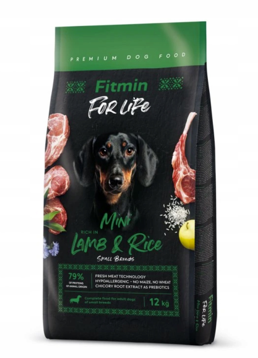 Fitmin dog For Life Lamb & Rice Mini 12 kg