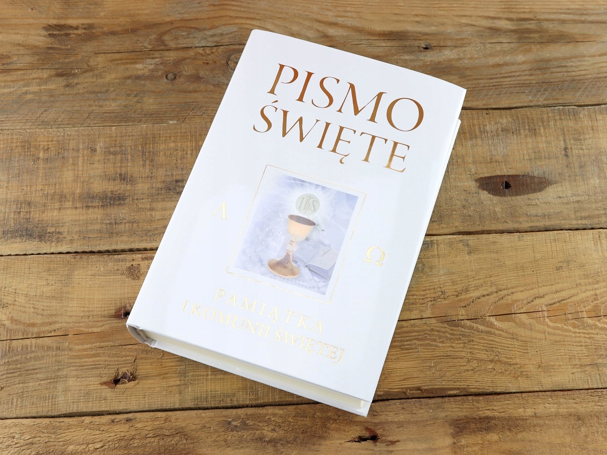 

Pismo Święte Starego i Nowego Testamentu Białe