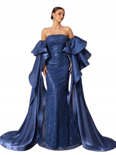 Shein Elegantní Šaty S Flitry A Bufíky 1JJ