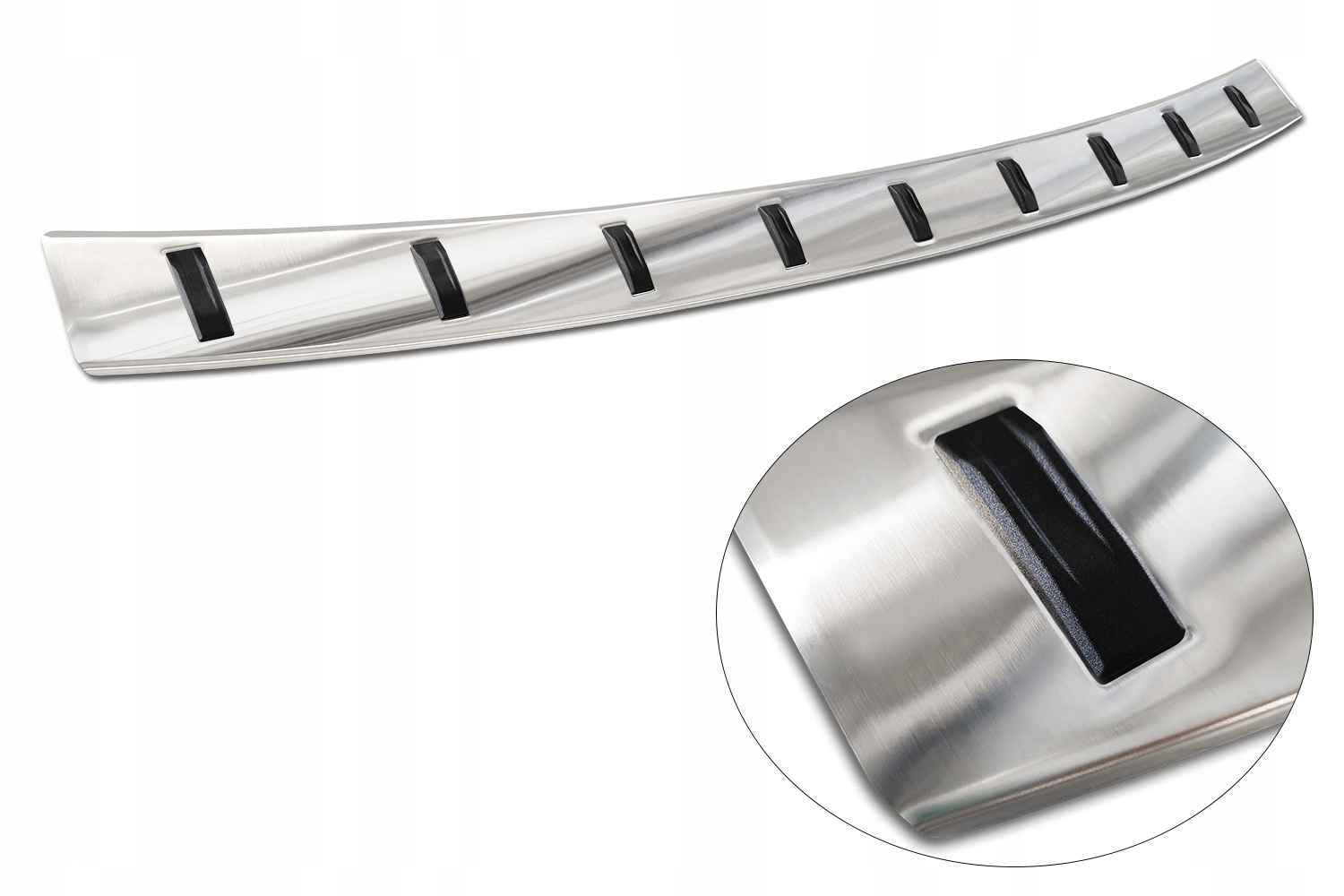 2/52042 - НАКЛАДКА НА БАМПЕР VOLKSWAGEN CADDY 2003-2020