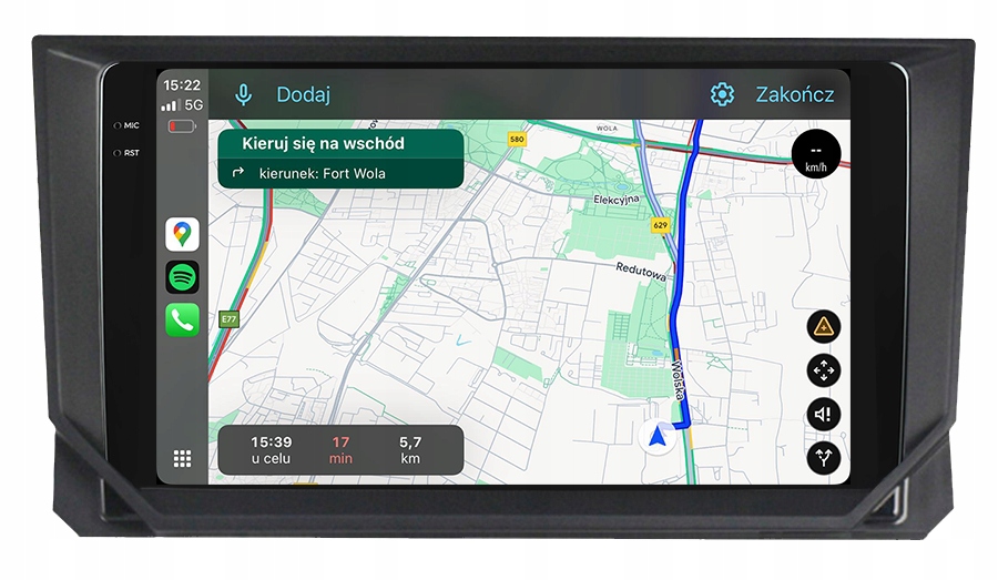 Seat Ibiza 2017-2021 Radio Navigace Android TS20 12GB/256GB 2K UIS7870