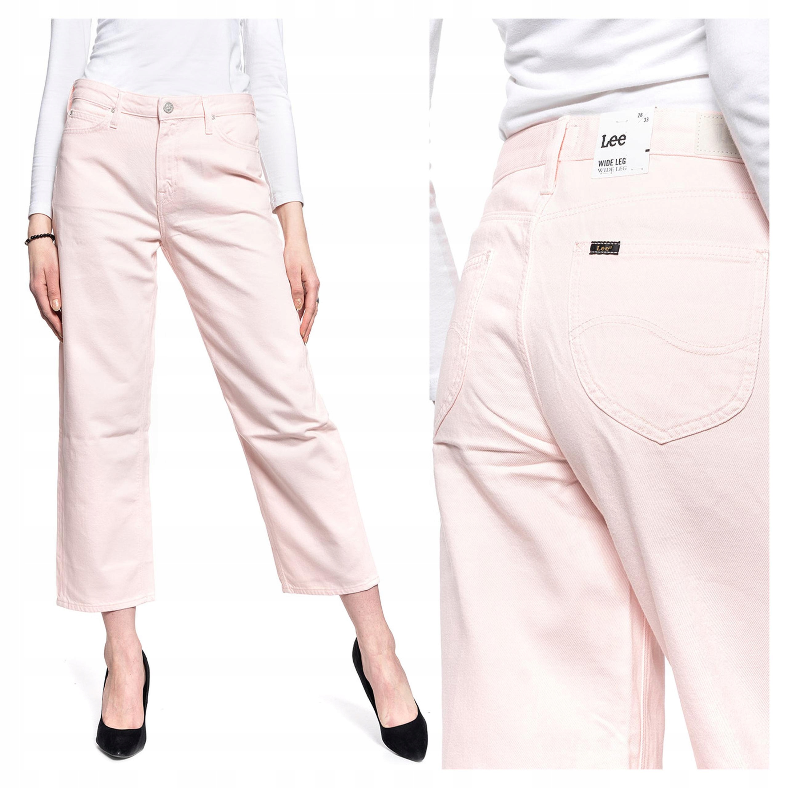 Dámské džínové kalhoty Lee Wide Leg 28/33