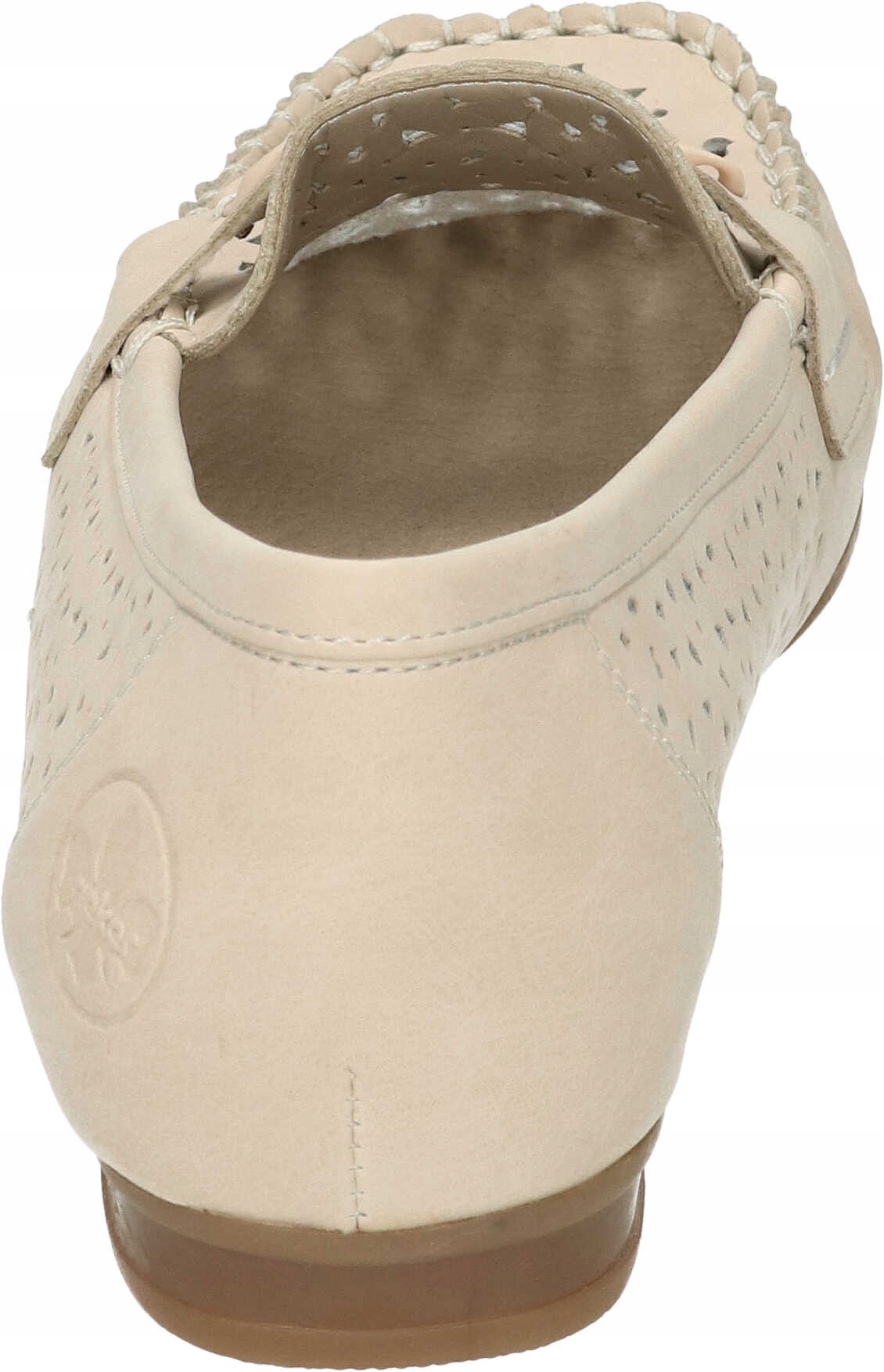PÓŁBUTY RIEKER 940263-08 BEIGE DAMSKIE MOKASYNY Marka Rieker