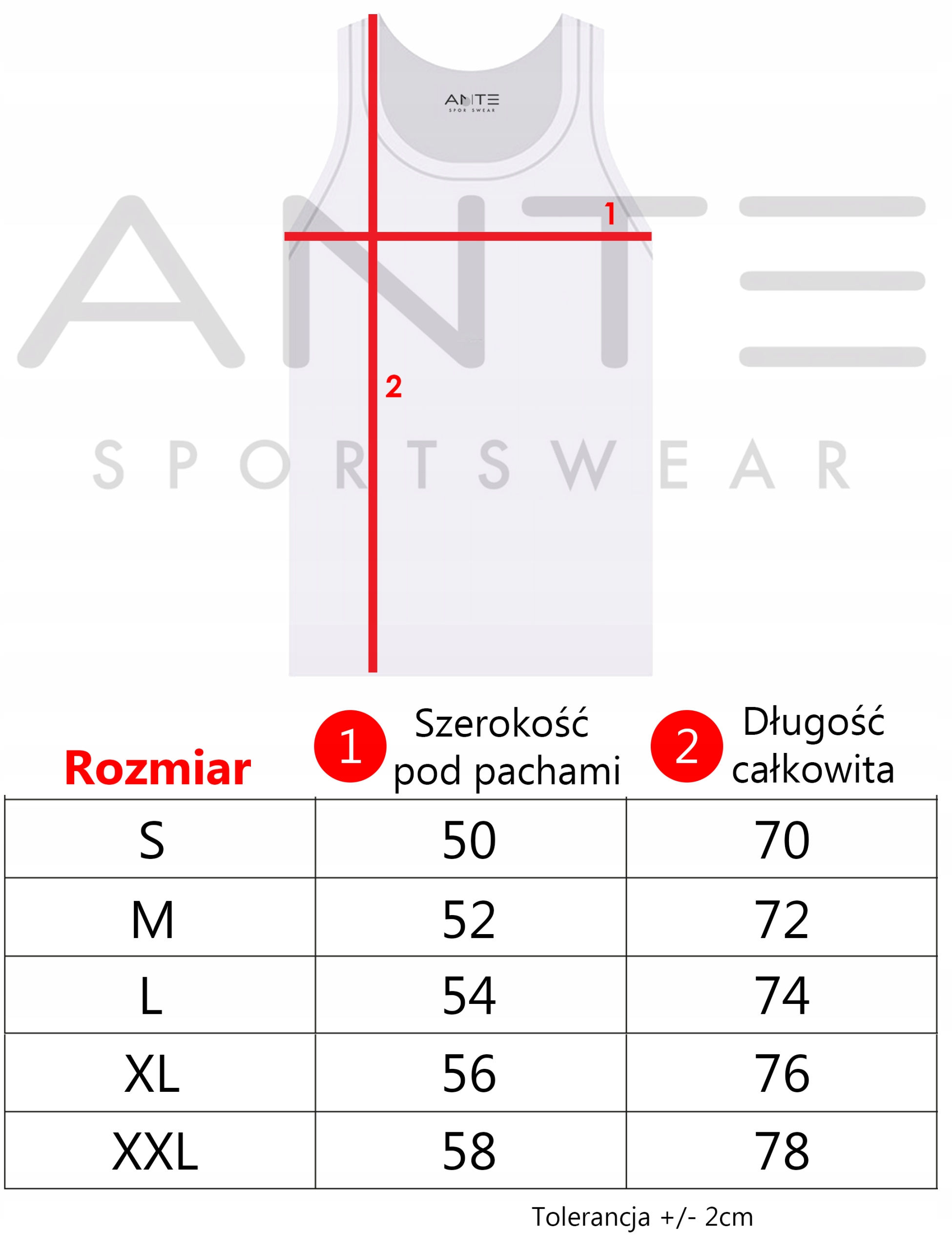 Koszulka Męska KIBICA Sportowa Tank Top POLSKA XL Dekolt okrągły