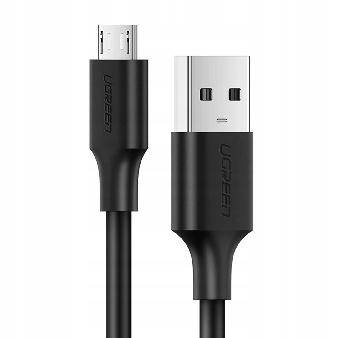 Kabel Ugreen US289 60134 micro Usb Usb-a 0.25m czarny