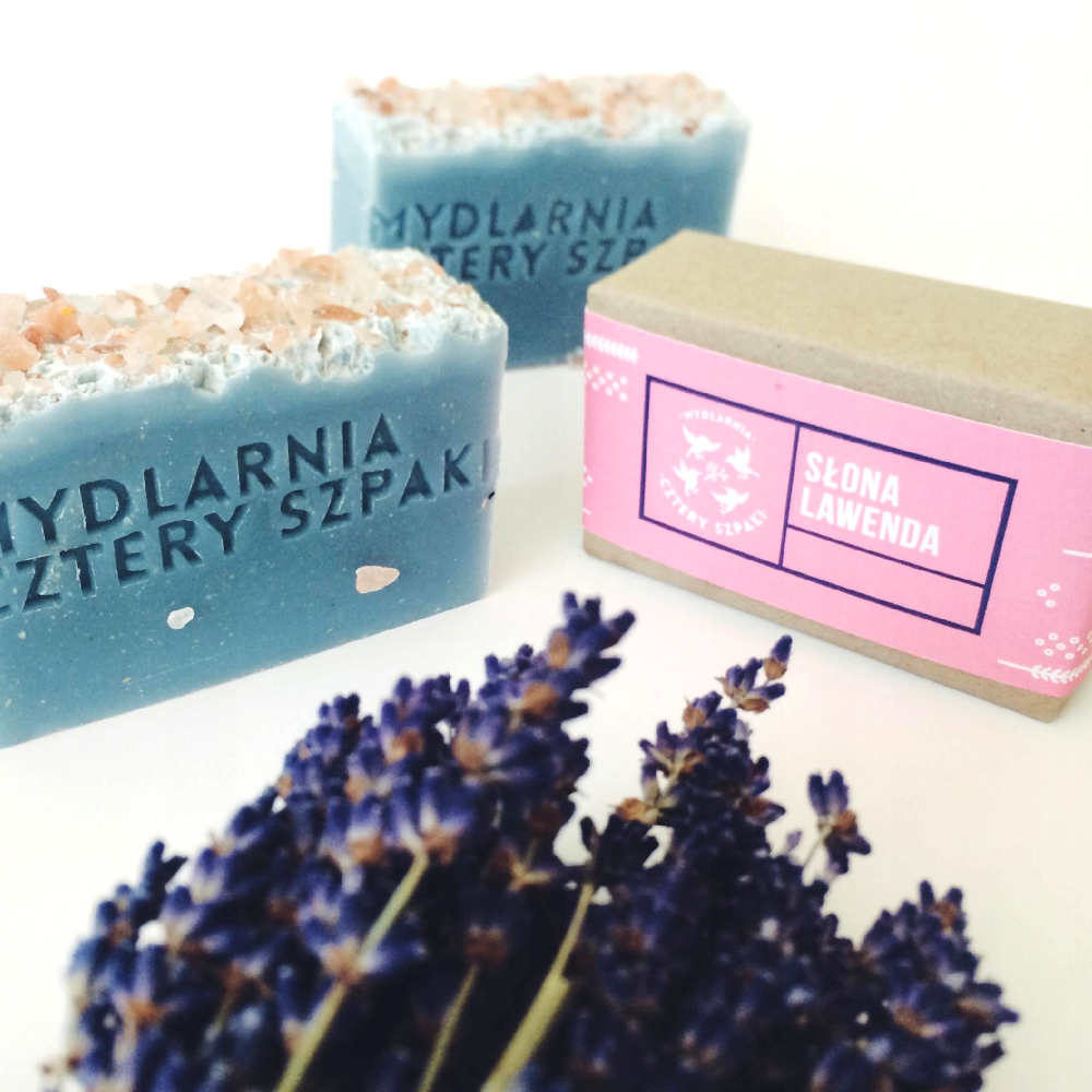 CZTERY SZPAKI SŁONA LAWENDA mydło Problem skóry nie dotyczy