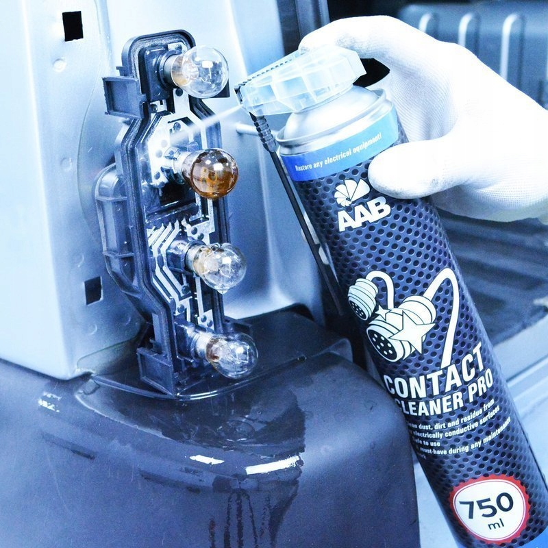 AABCOOLING Contact SPRAY Cleaner PRO 750ml CZYŚCI STYKI DO ELEKTRONIK-I Stan opakowania oryginalne