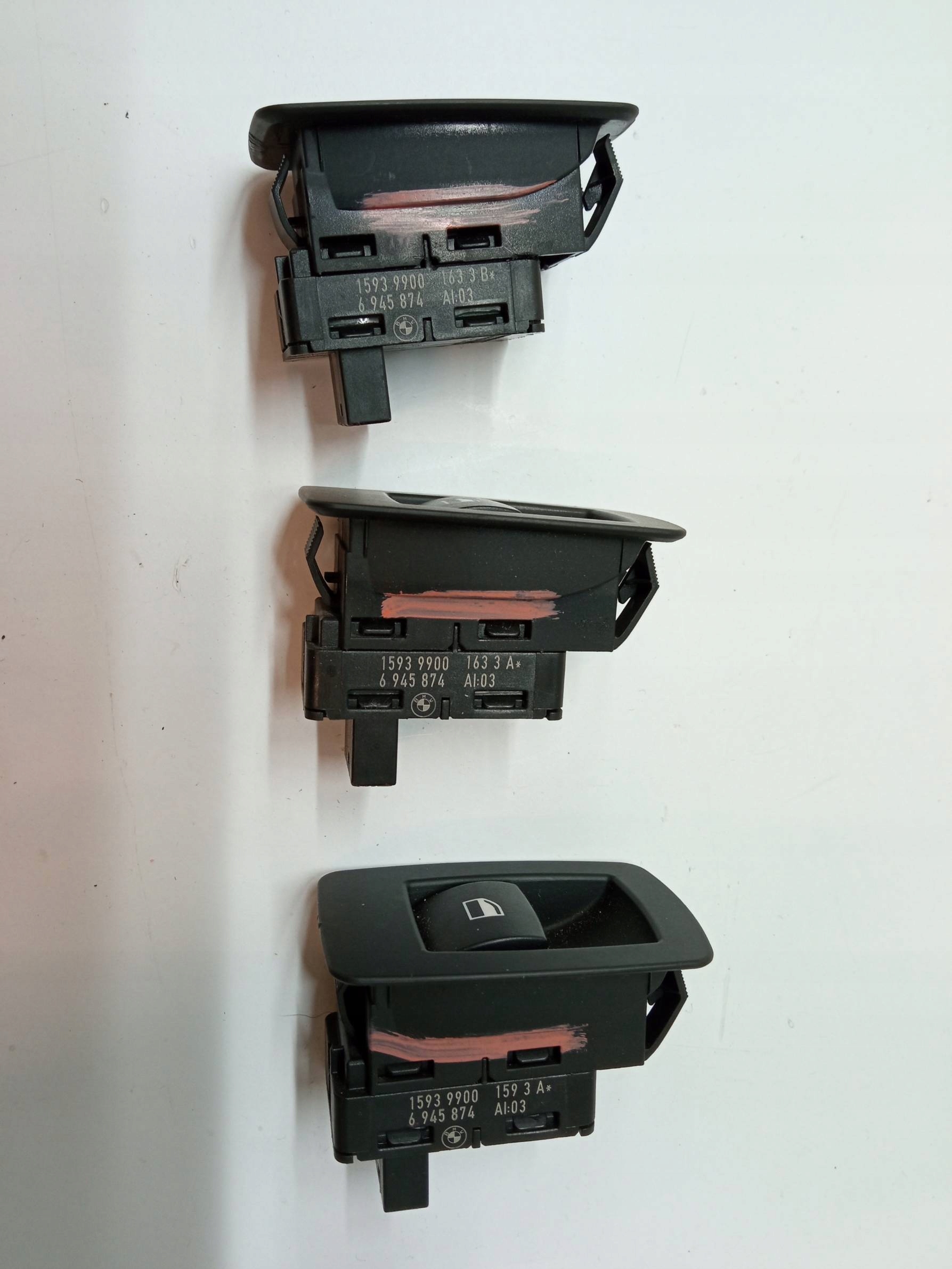 window control switch rear part left right front 6945874 Bmw X6 and (2009-2014) E71