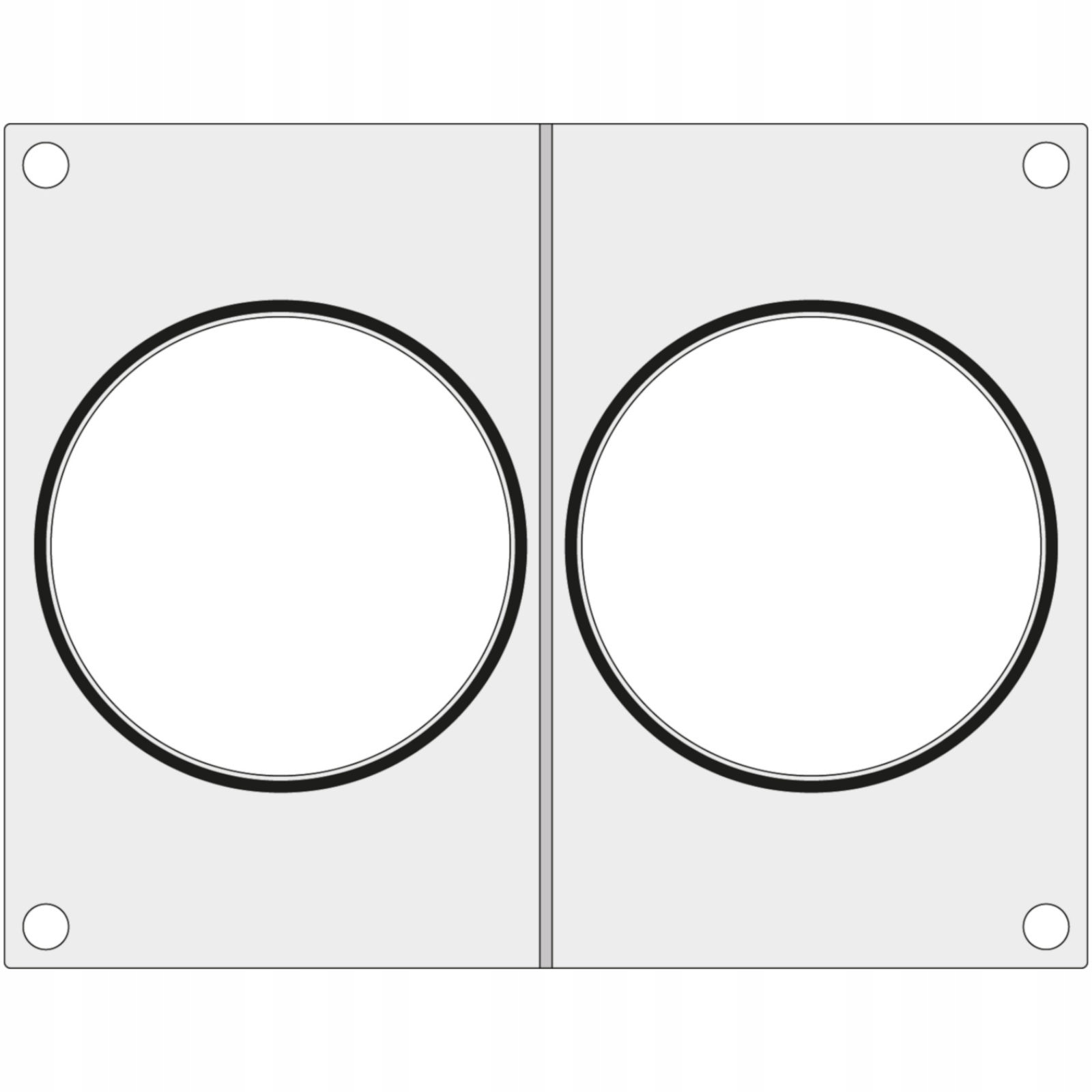 Matryca Na Dwa Pojemniki Na Zupę Do Pakowarki CAS