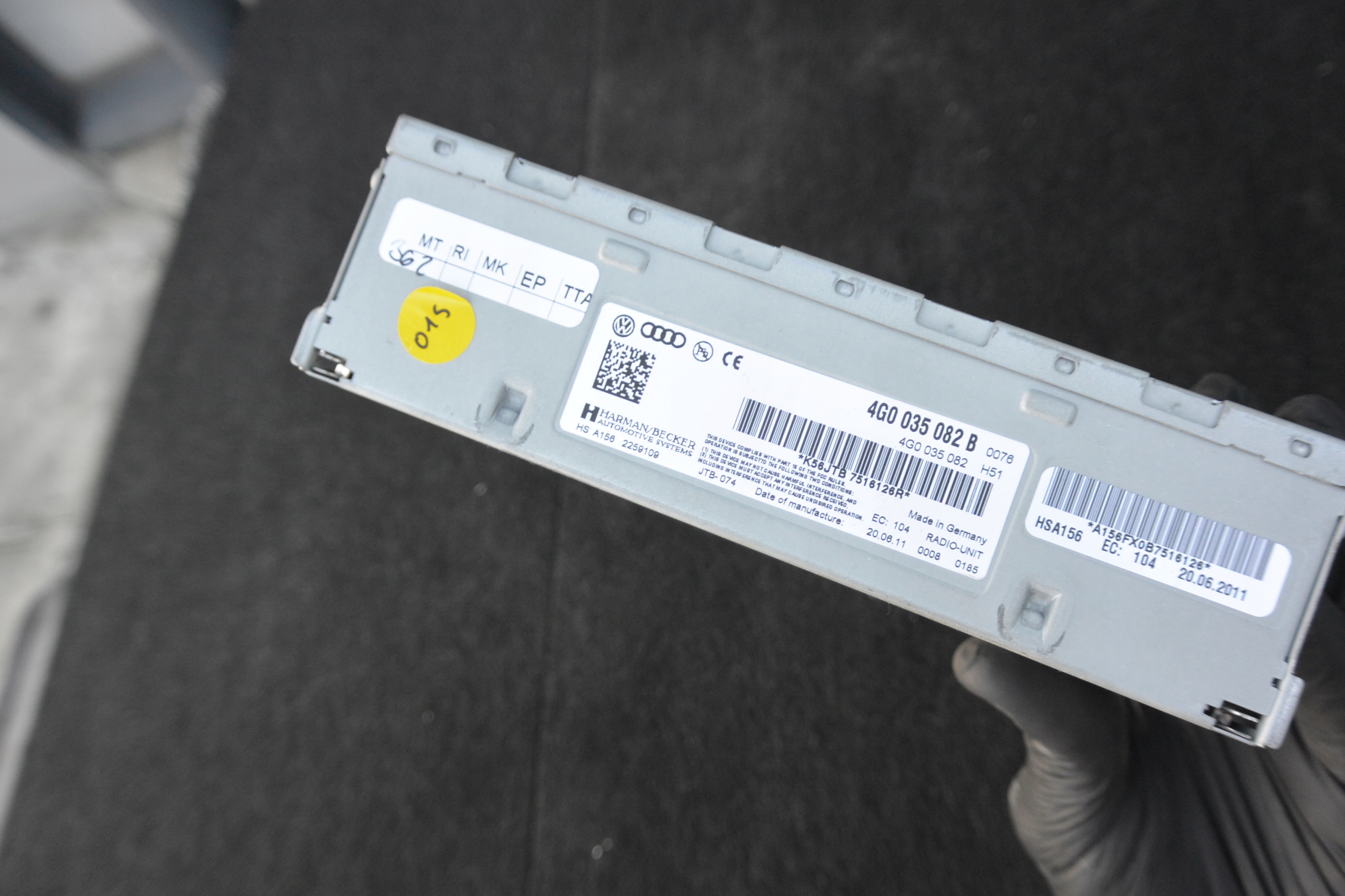 control unit module TUNER RADIA AUDI A6 C7 Q7 4L A5 8T A7 4G