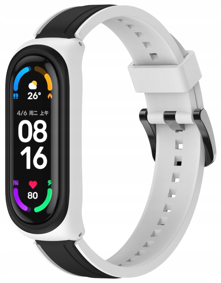 PASEK OPASKA DUO do XIAOMI MI BAND 3/4/5/6 KOLORY